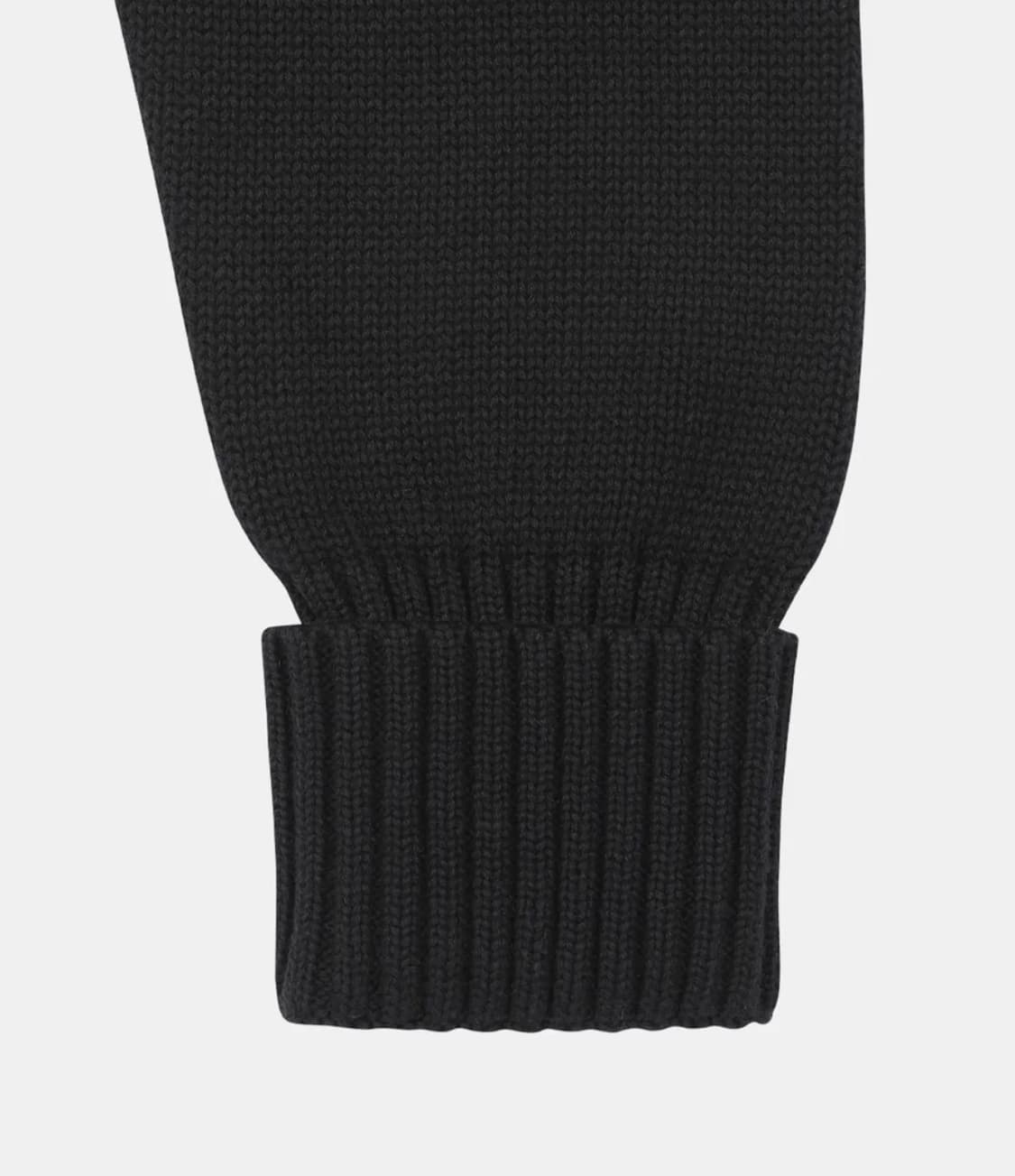 오헤시오 버튼니트BUTTON COLLAR RAGLAN KNIT, NAVY 상품이미지5