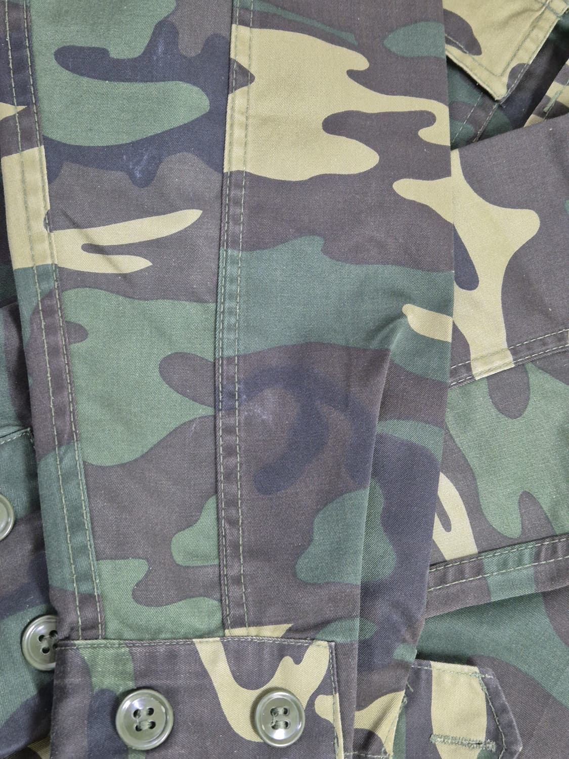 육군 구형 후기형 독사복 전투복 상의 자켓 (S) 상품이미지5