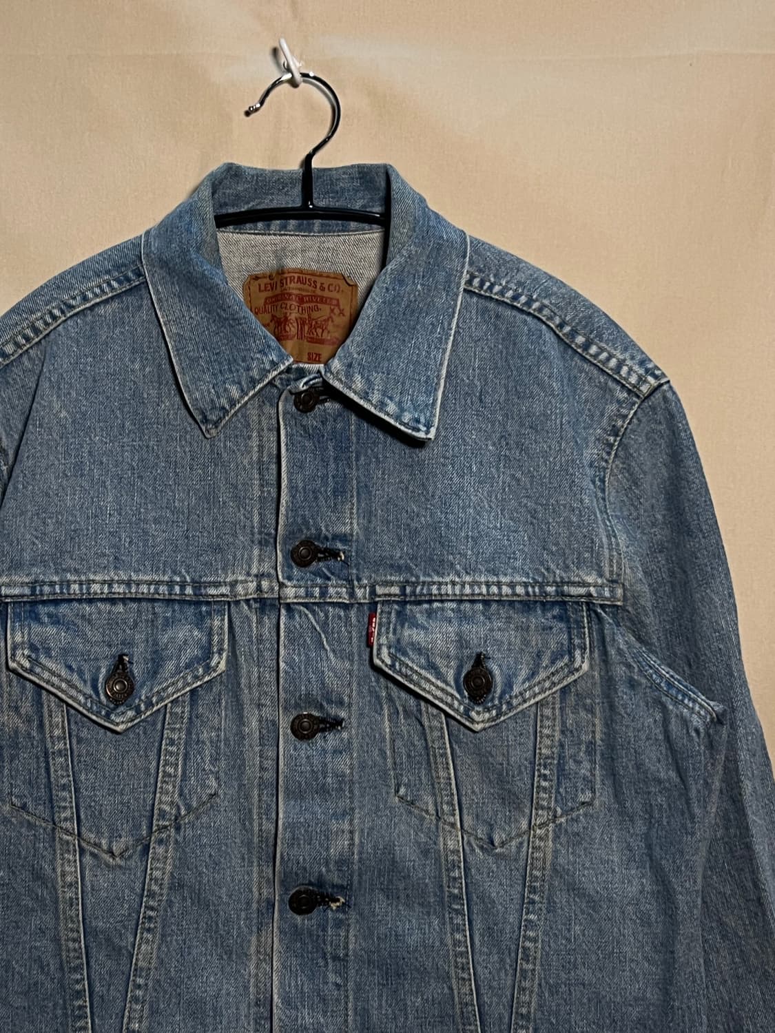 리바이스 90s 71557 jp 트러커 처분  상품이미지2
