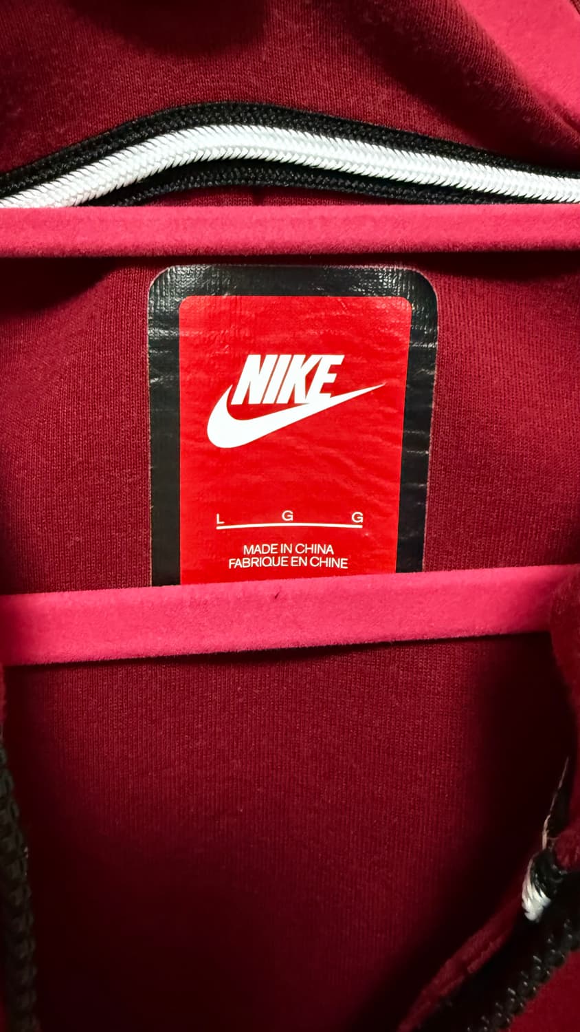 나이키 테크팩 후드집업 버건디 상품이미지5