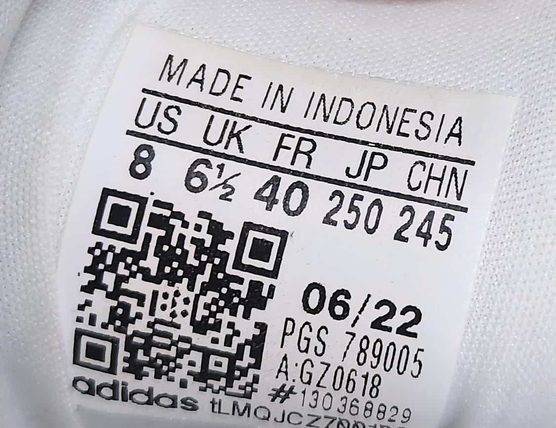 아디다스 퀘스타 스니커즈 250mm 상품이미지9