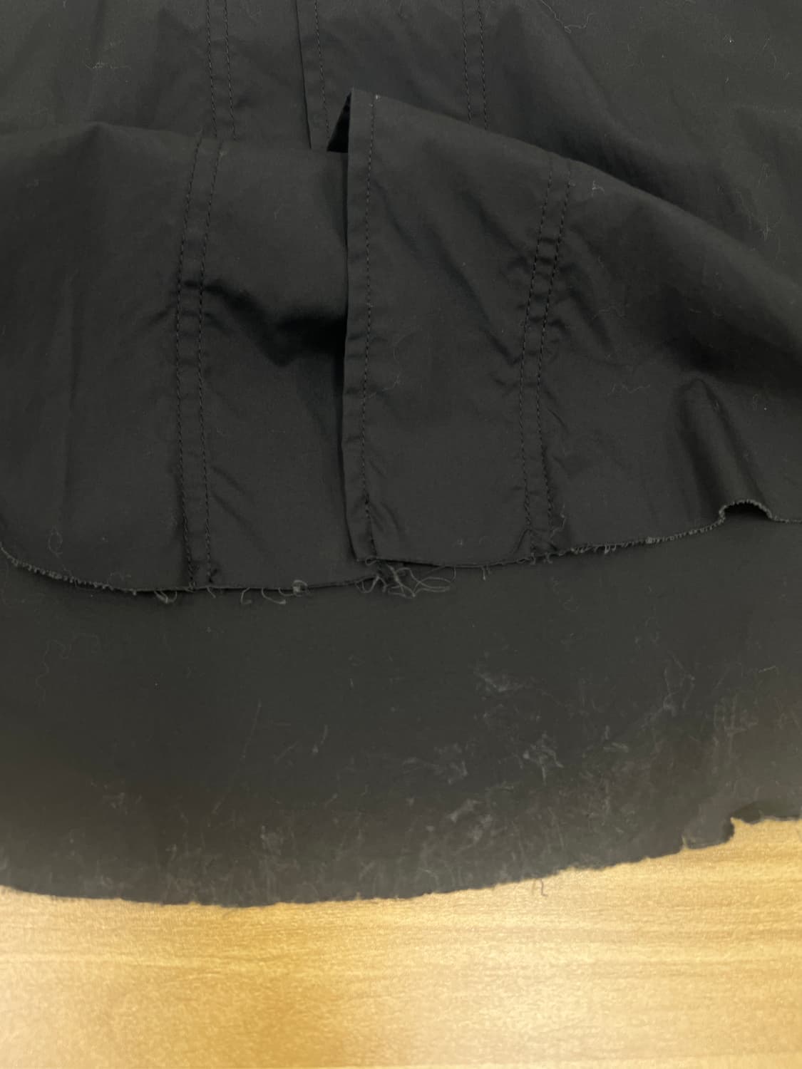 sulvam 설밤 브로드 컷오프 오픈 칼라 셔츠 M 상품이미지10