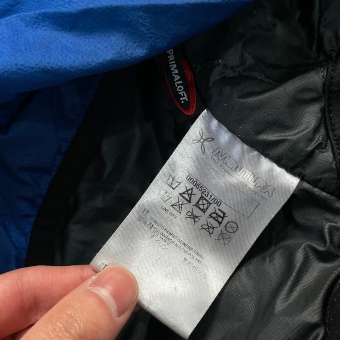 100 몬츄라 프리마로프트 스카이 자켓  상품이미지5