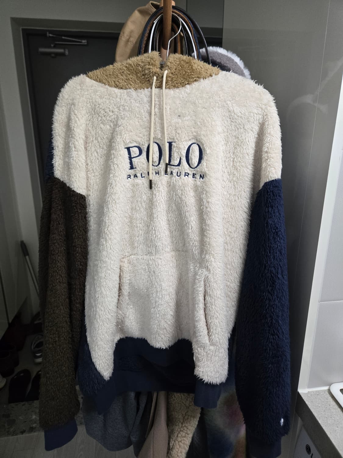 폴로랄프로렌 25fw 컬러블록 후드 상품이미지2