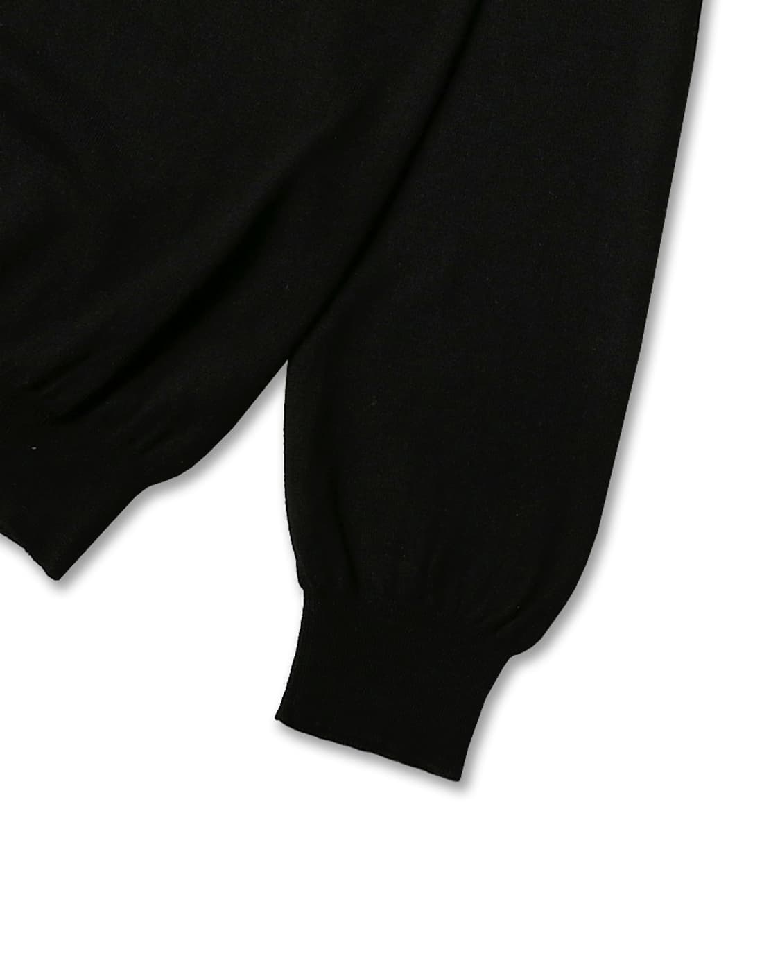 자노네 [Zanone] 플랙스 울 나일론 블랙 터틀넥 니트 상품이미지3