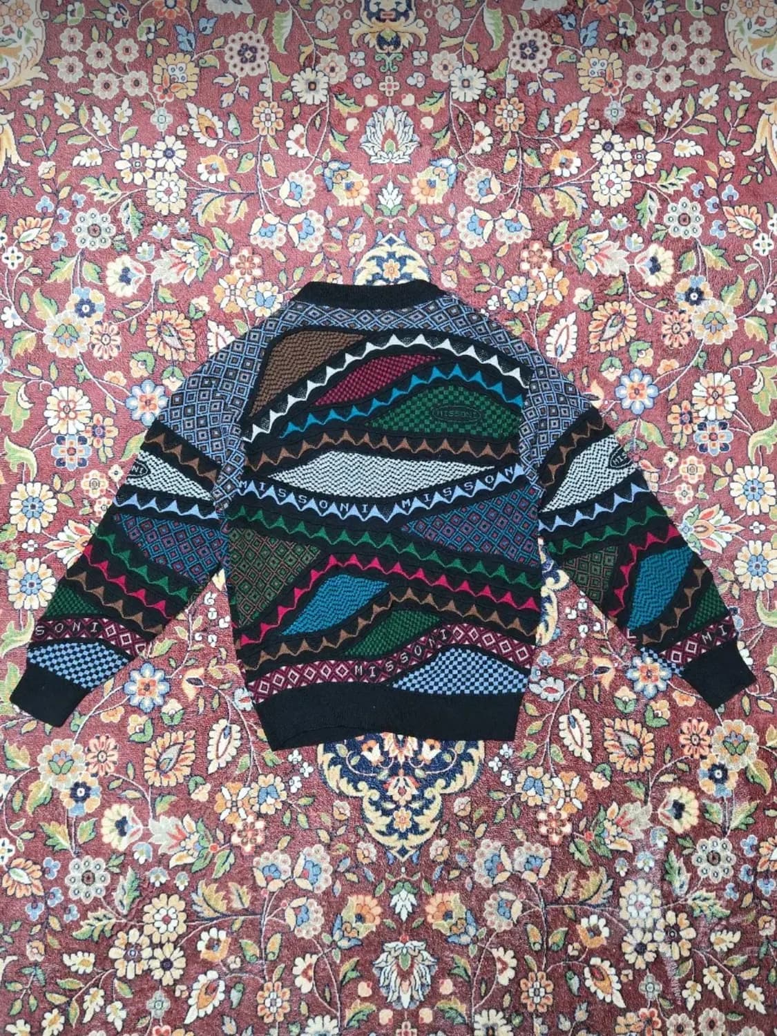 MISSONI (미쏘니) 순수 메리노 울 100% 빈티지 가디건 (S)
 상품이미지6