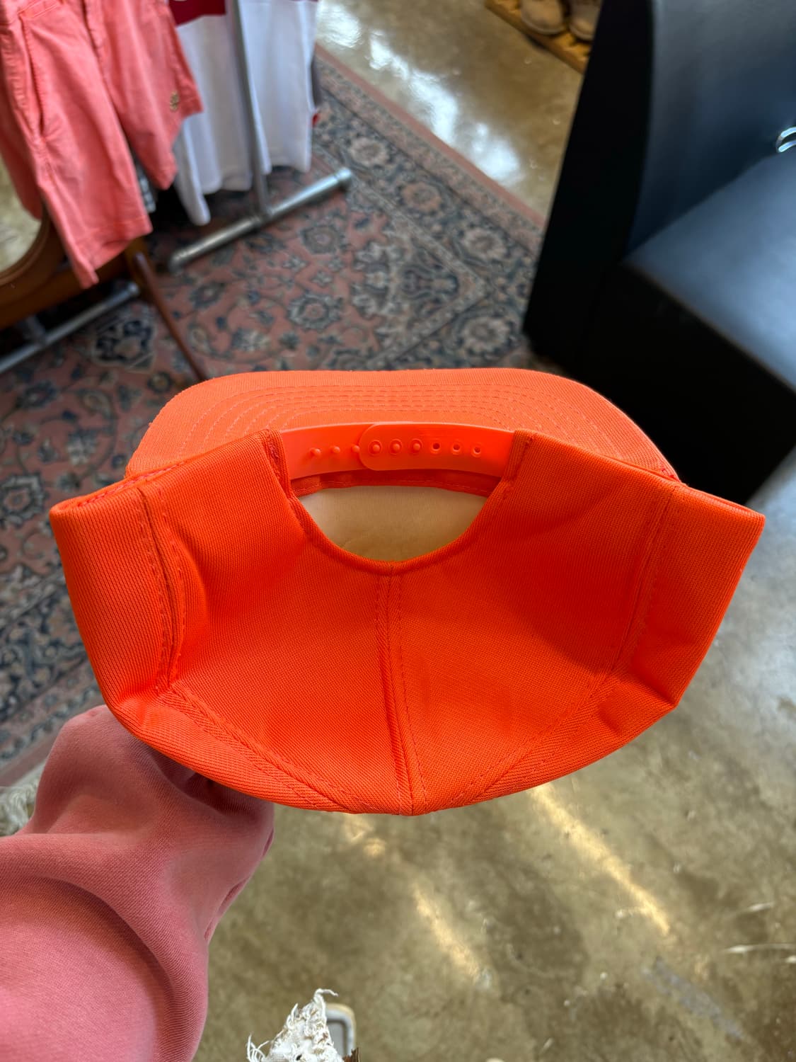 80s R.D. 로빈슨 건설 회사 홍보용 트러커캡 데드스탁 상품이미지3