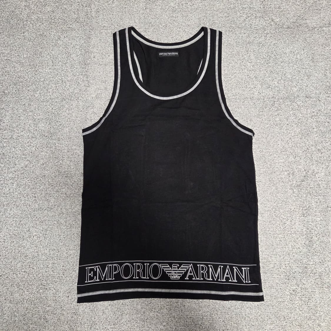 Emporio Armani 아르마니 슬리브리스 나시 S-M 상품이미지2