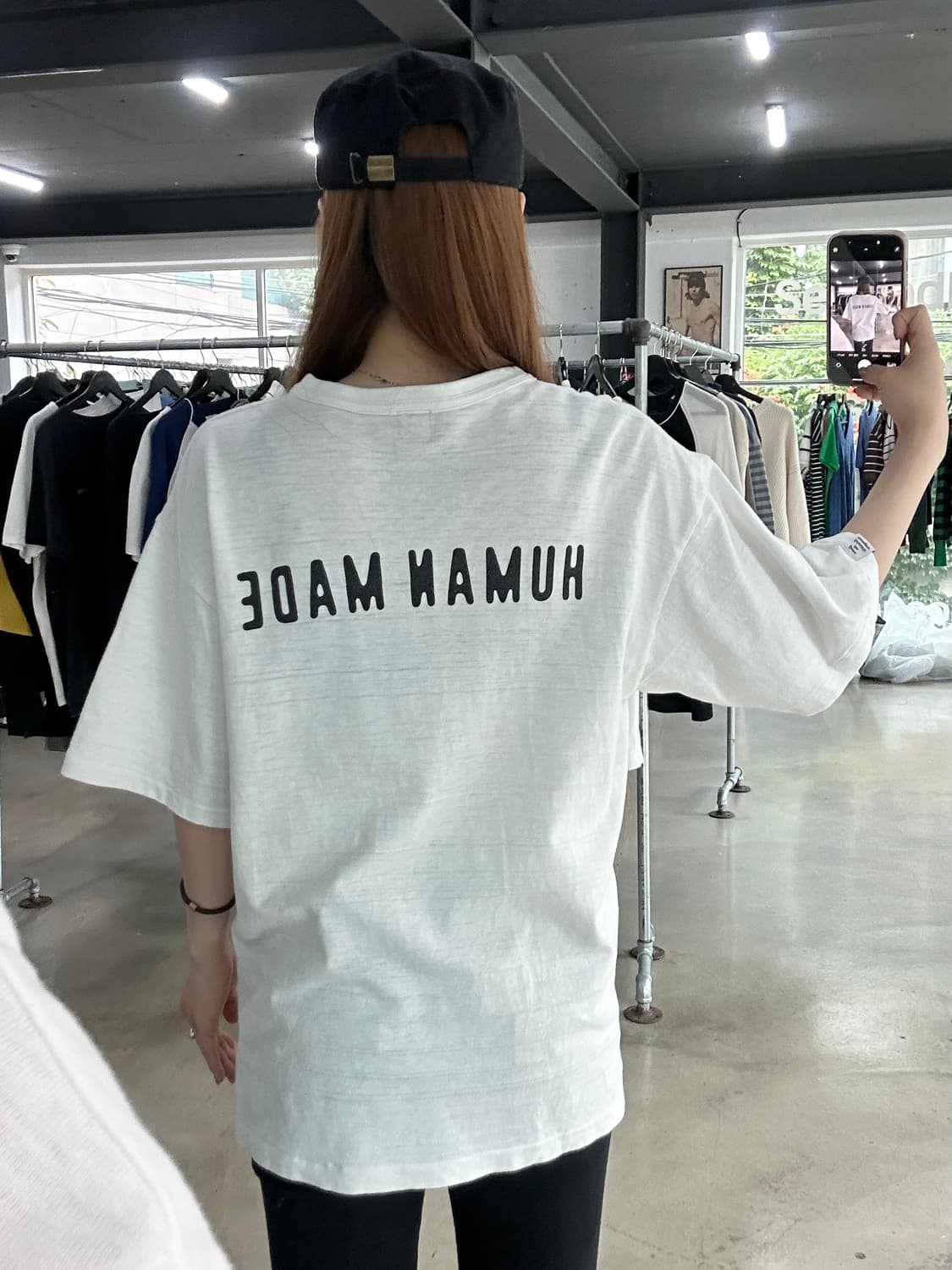 휴먼메이드 그래픽 백로고 반팔티  상품이미지2
