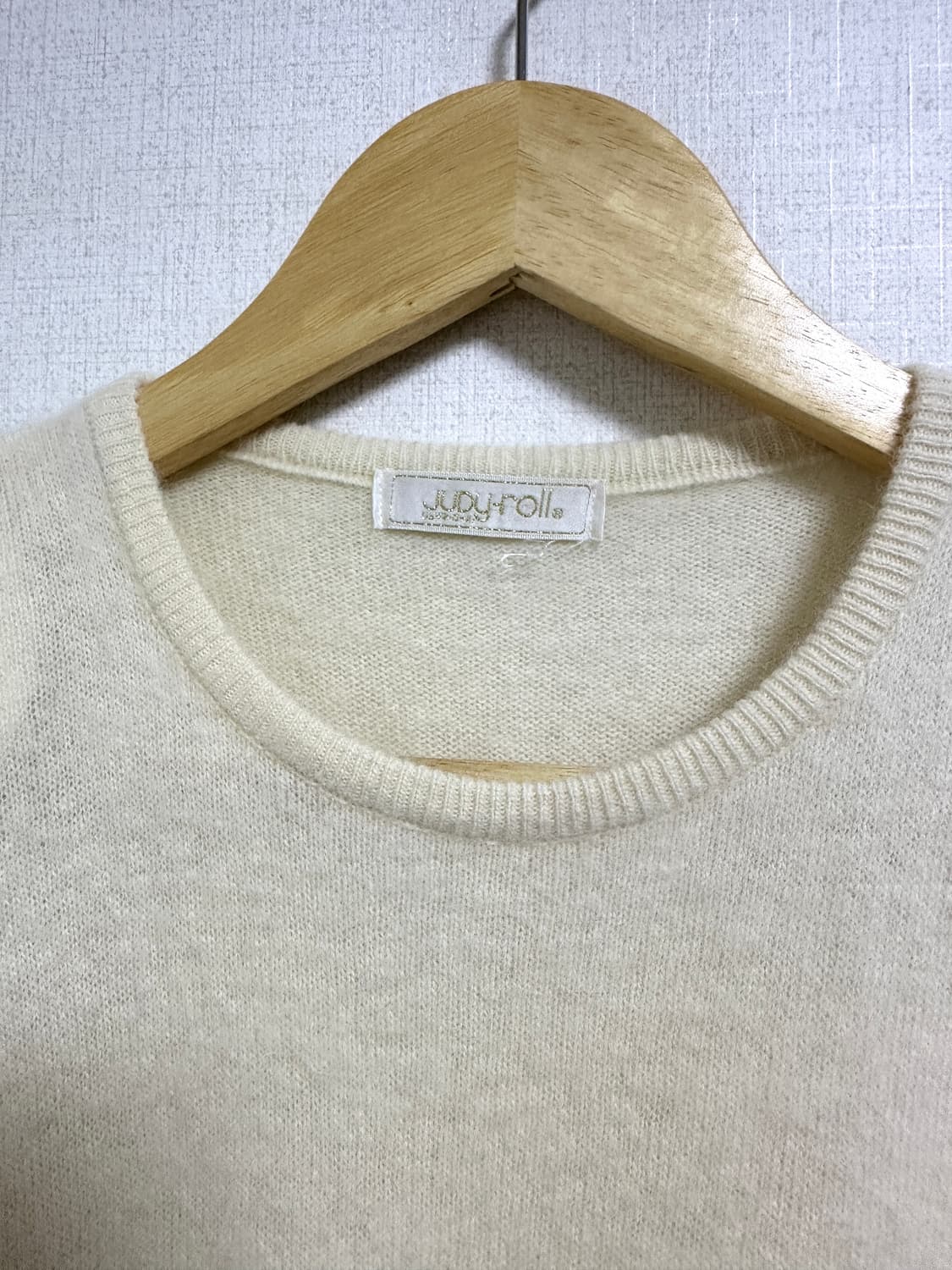 퍼프소매 반팔 니트(울90) 상품이미지2