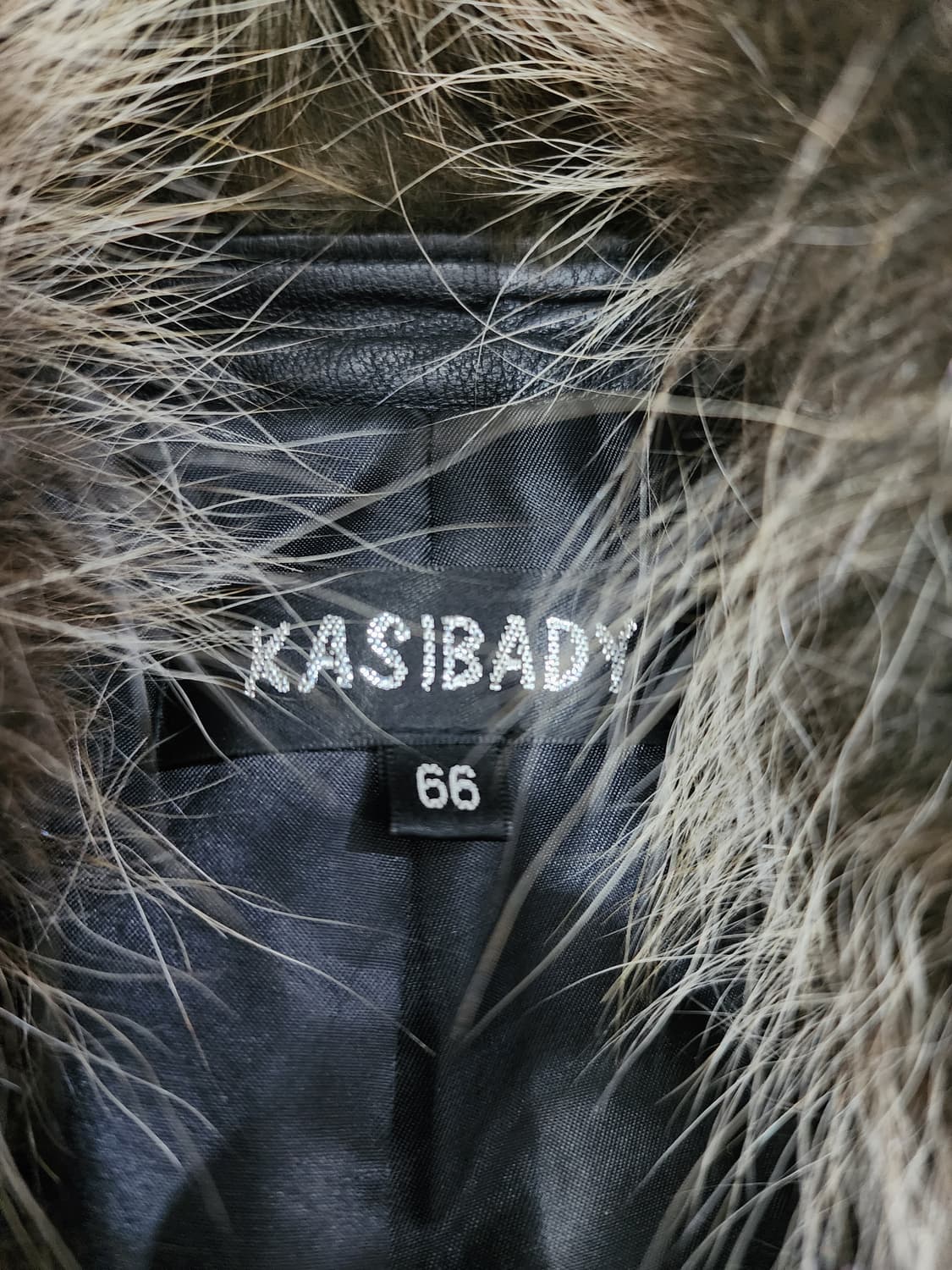 빈티지 양가죽 라쿤 퍼 가죽자켓 상품이미지8