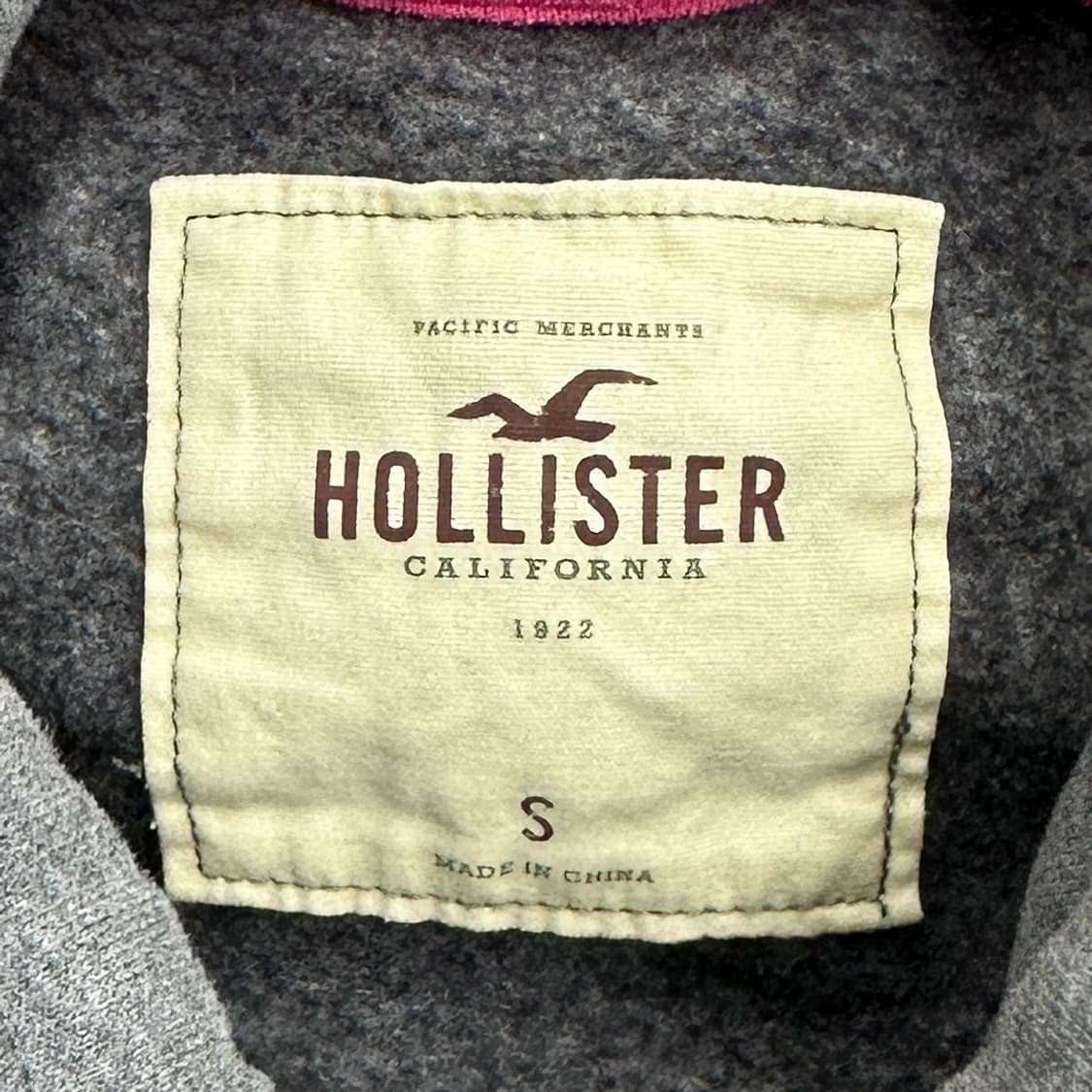 홀리스터 그레이 후드티 상품이미지4