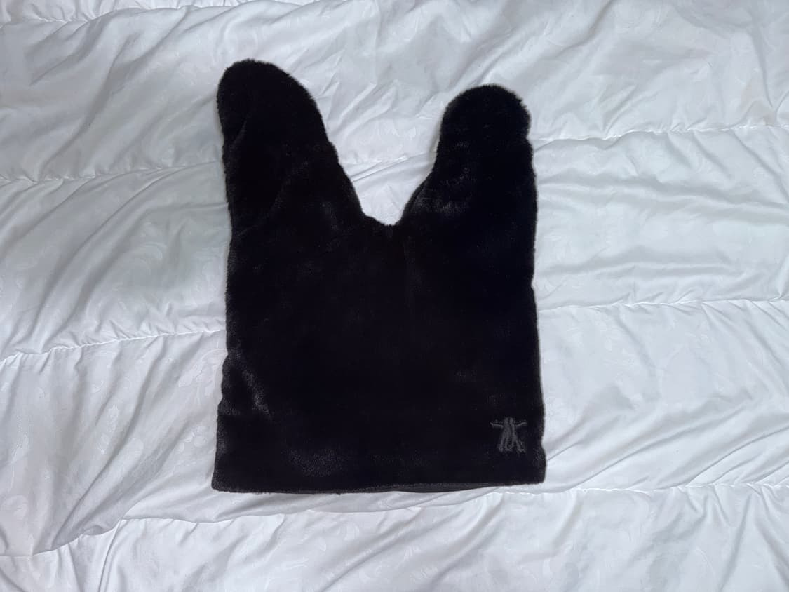 open yy 오픈와이와이 FLEECE WIRE BEANIE, BLACK 상품이미지2