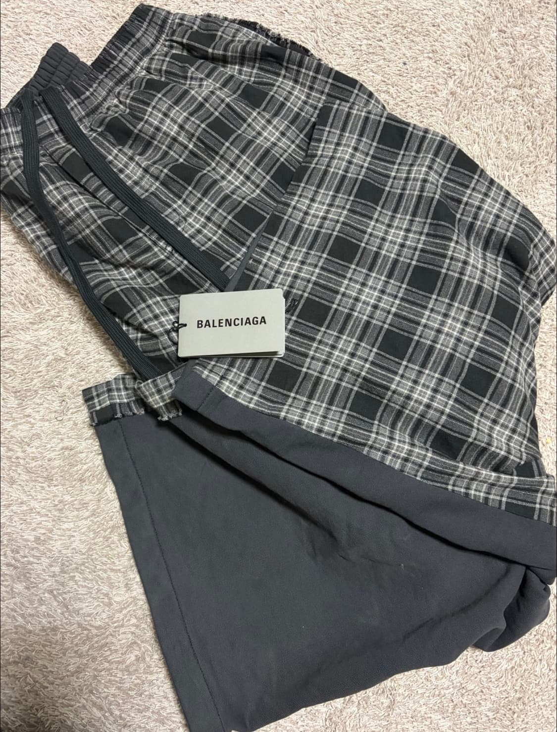 발렌시아가 하이브리드 라지핏 팬츠 바지 46 급처 상품이미지1