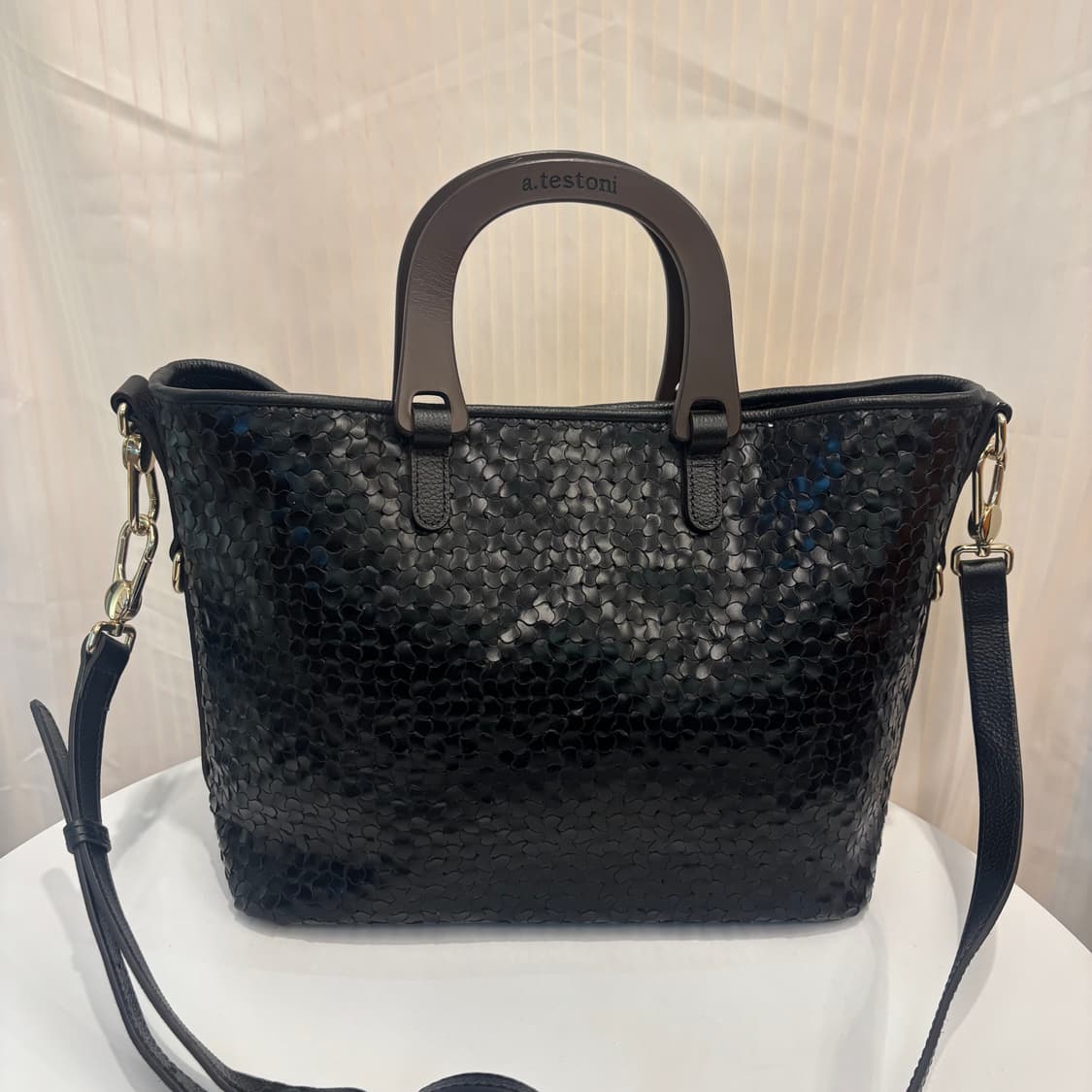 정품 아테스토니 바쿠우븐 투웨이 토트백     상품이미지3