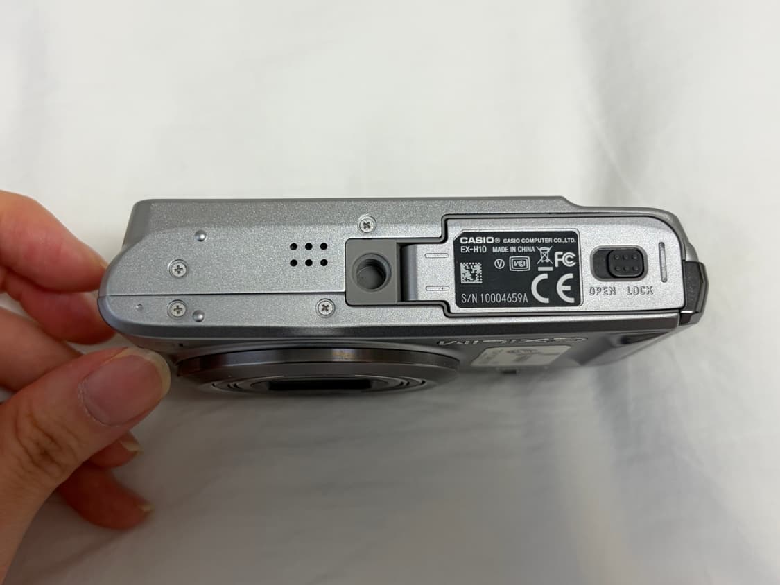 카시오 엑슬림 h10 카메라 상품이미지5