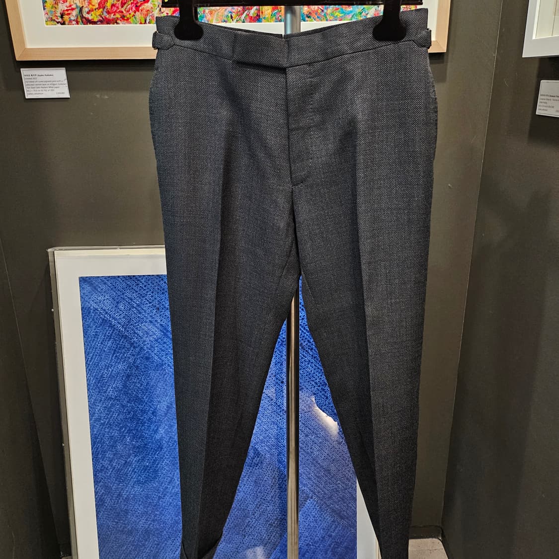 톰포드 쉘튼 핏 그레이 투피스 수트 셋업 상품이미지5