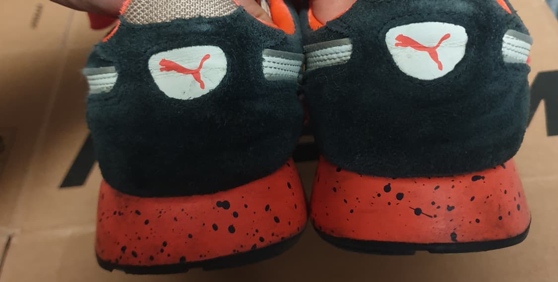 푸마 RS-100 스파클 오렌지 스니커즈 (230) 상품이미지4