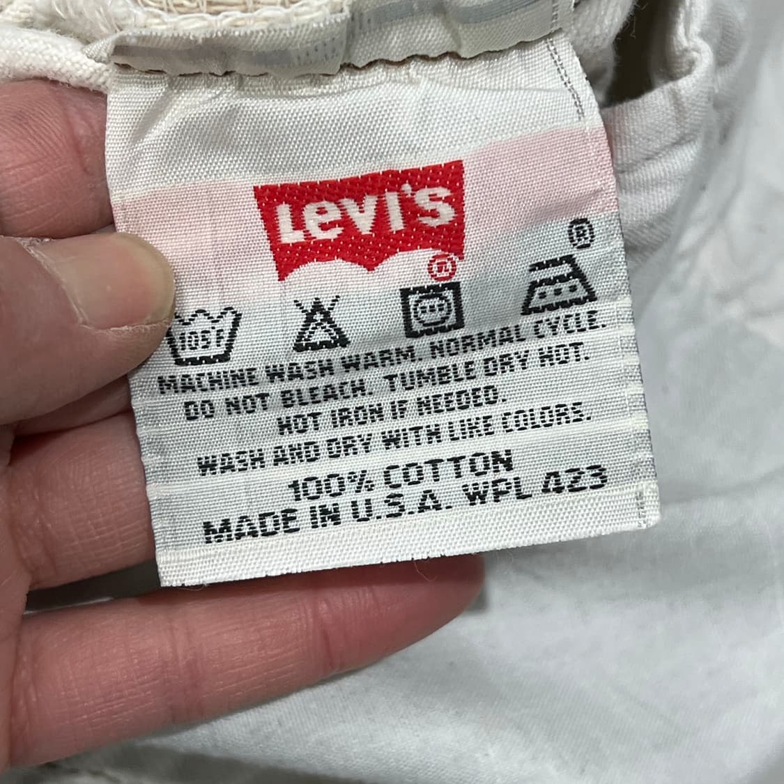 usa 리바이스 501 화이트 데님 s08912 상품이미지8