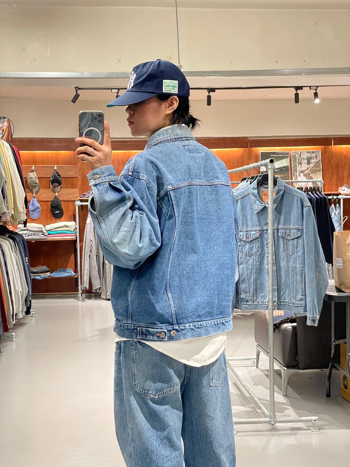 90‘s 랭글러 데님 자켓 상품이미지2