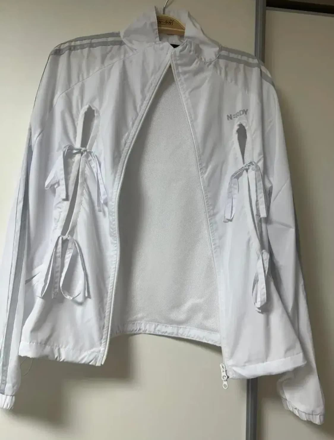 널디 우먼스 리본 타이 윈드브레이커  상품이미지6