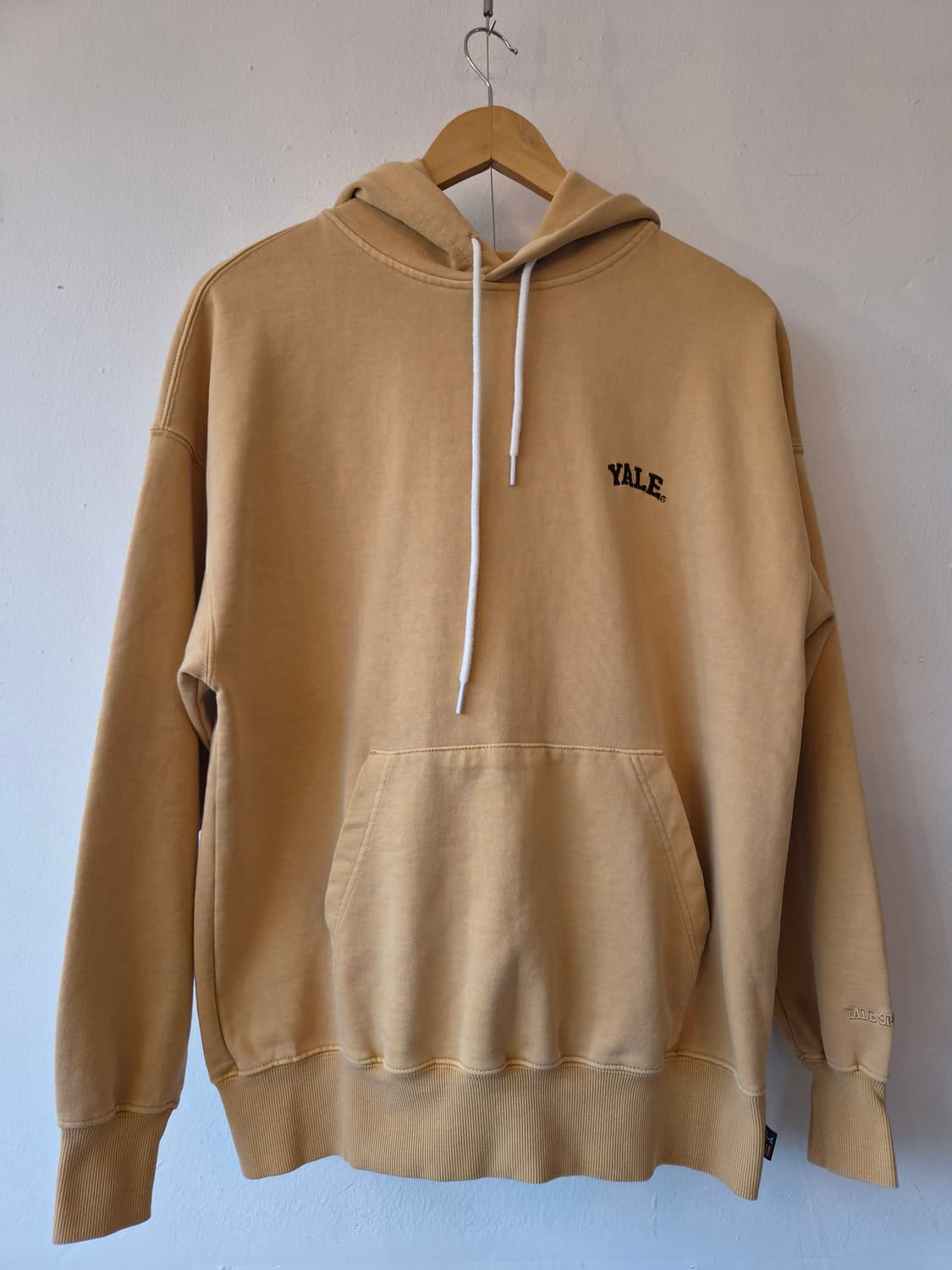 Yale 예일대학 남성 피그먼트후드티셔츠 1사이즈 상품이미지2