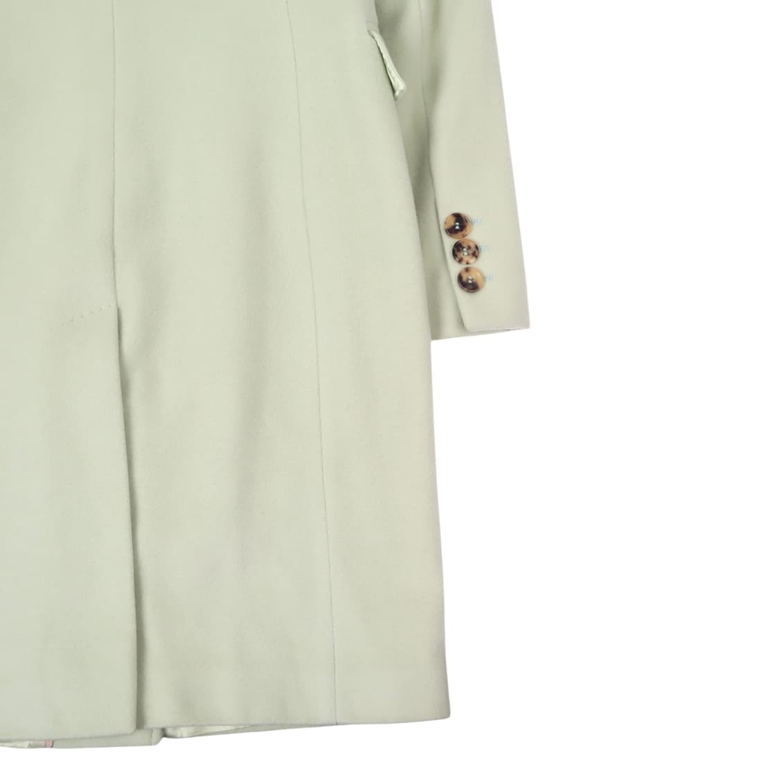 버버리 펄 그린 울 히든 싱글 코트 상품이미지7