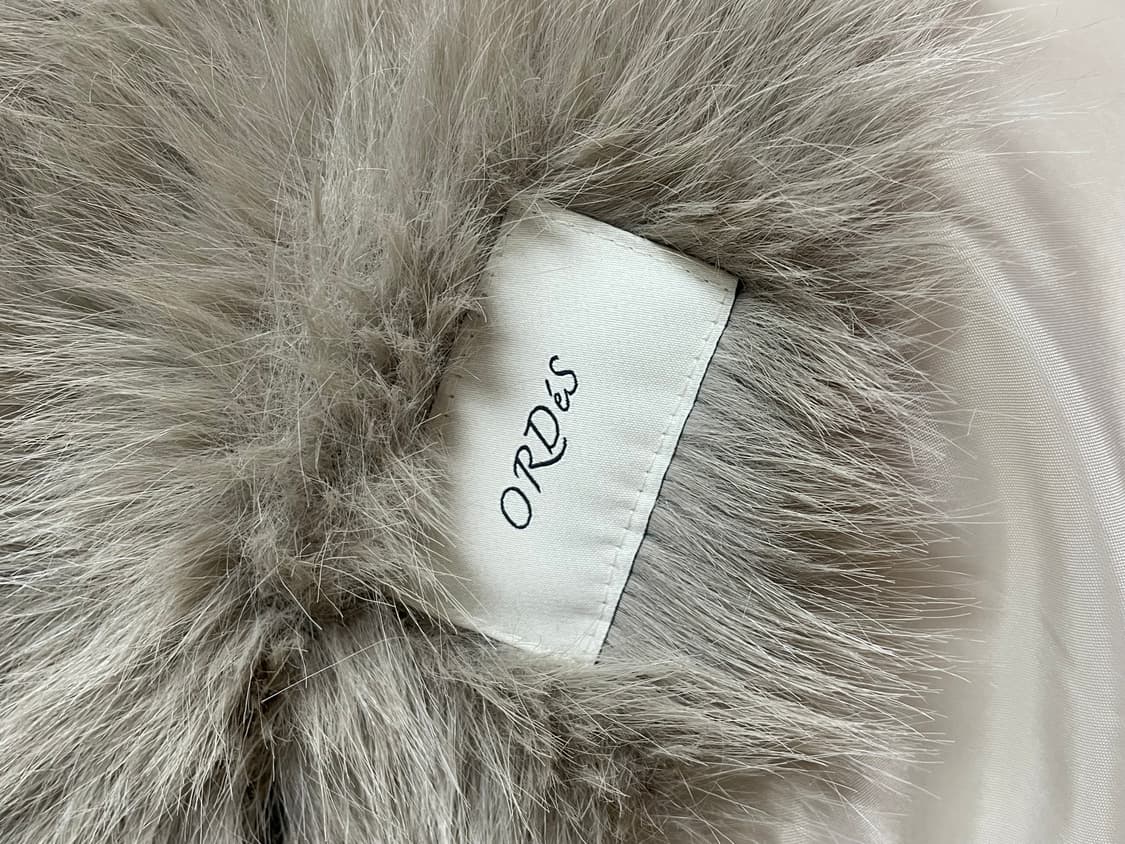 오데스 폭스 퍼 자켓 애쉬그레이 상품이미지6