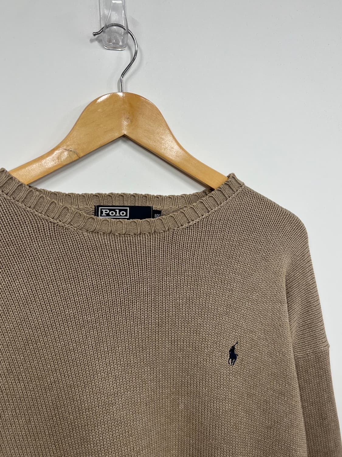 폴로 랄프로렌 베이지 니트 상품이미지2