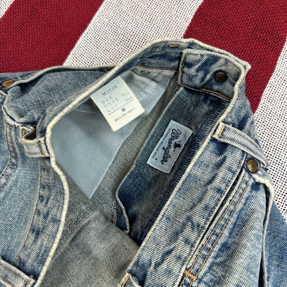 90s Wrangler selvedge 1701  상품이미지8