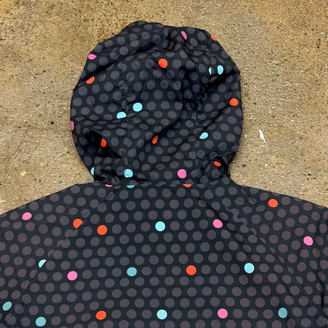 USA 나이키 도트 땡땡이 후드 바람막이  상품이미지8