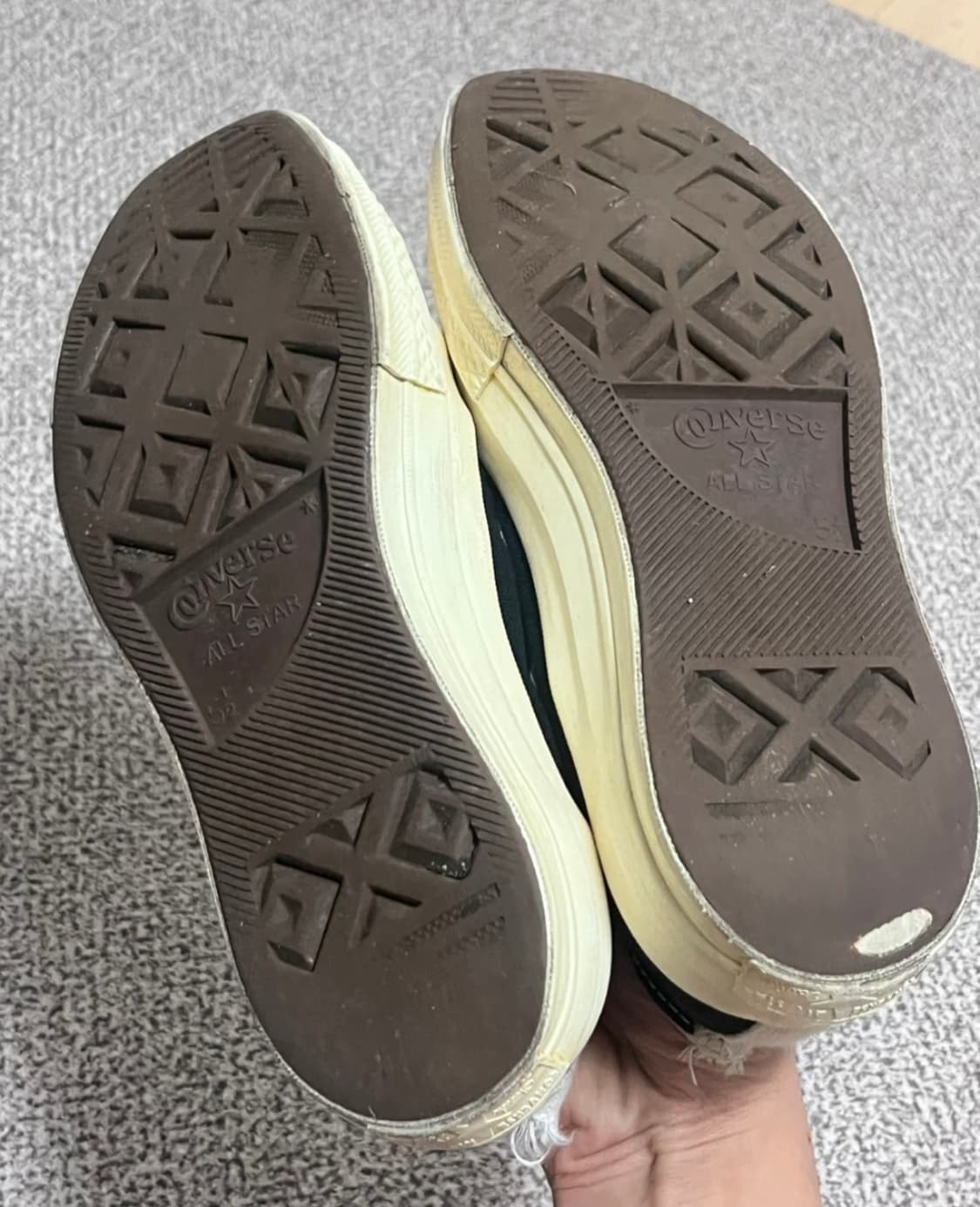 컨버스 꼼데가르송 척 70 로우 블랙 스니커즈245cm 상품이미지2