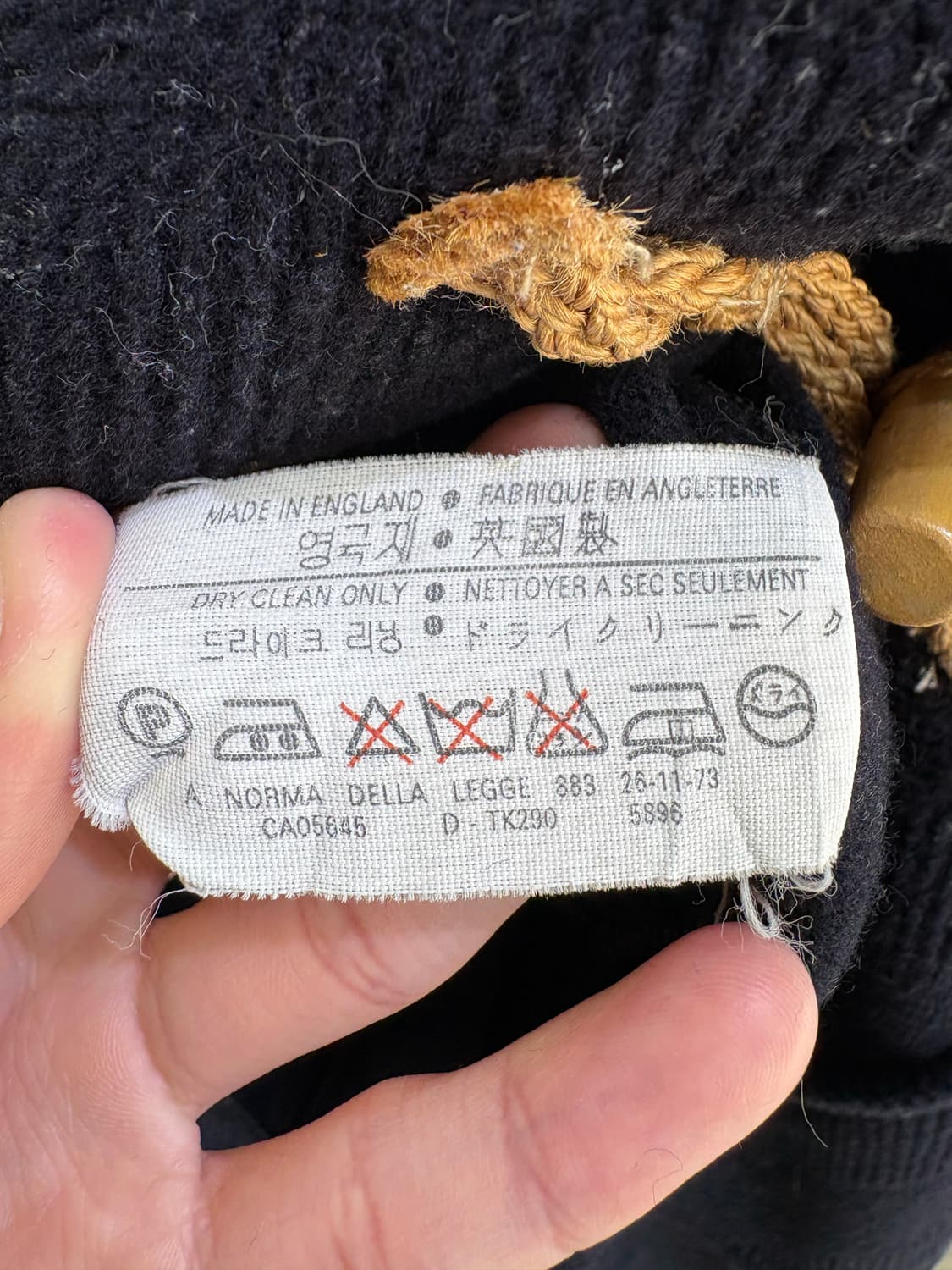 GLOVERALL (Made in England) 더플코트 상품이미지9