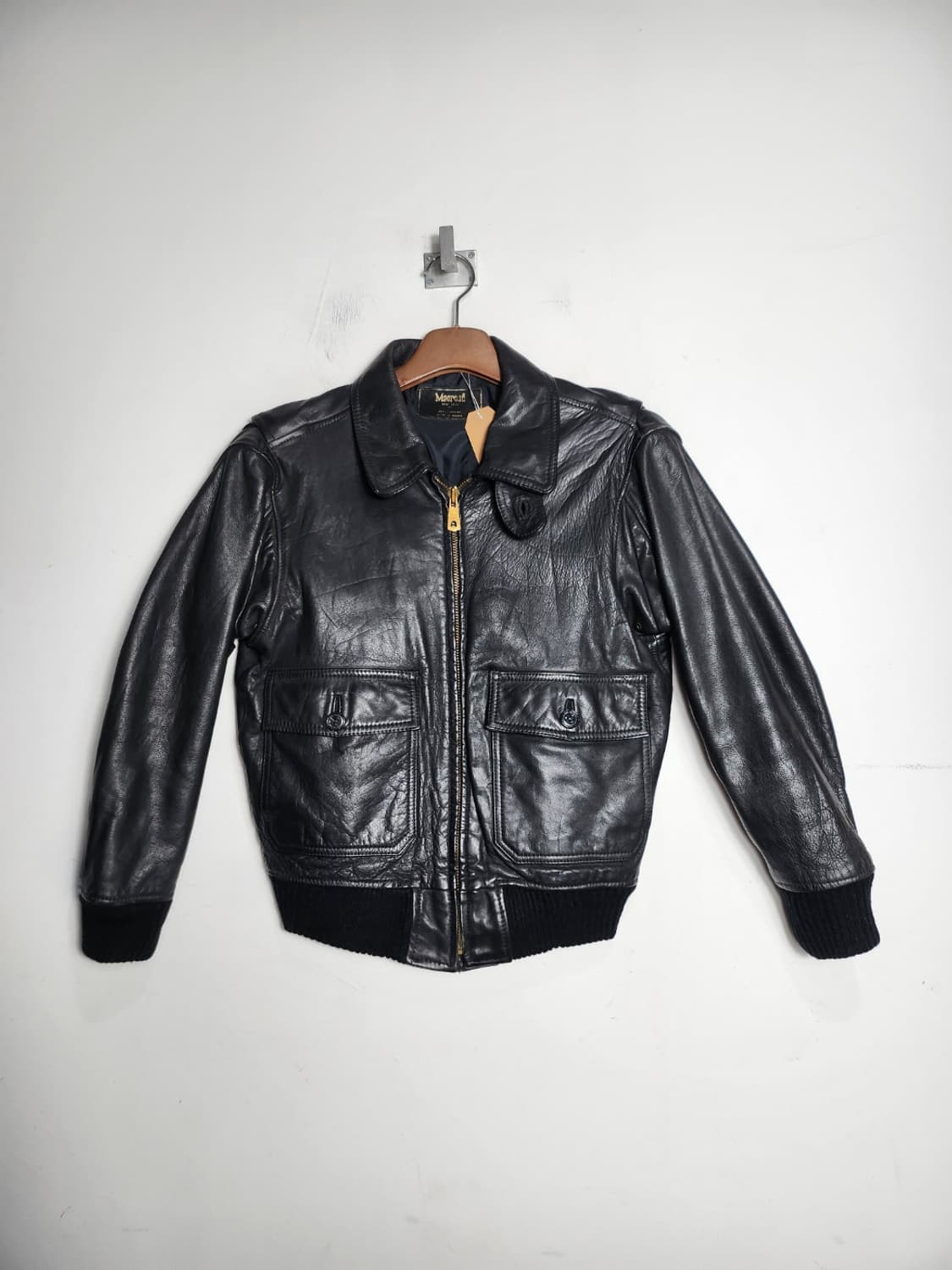 A-2 카우레더 자켓 상품이미지1