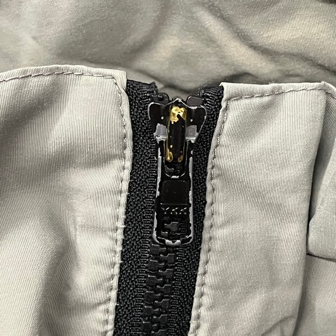 [정품] ARMY 바람막이 자켓 회색 b15 상품이미지6