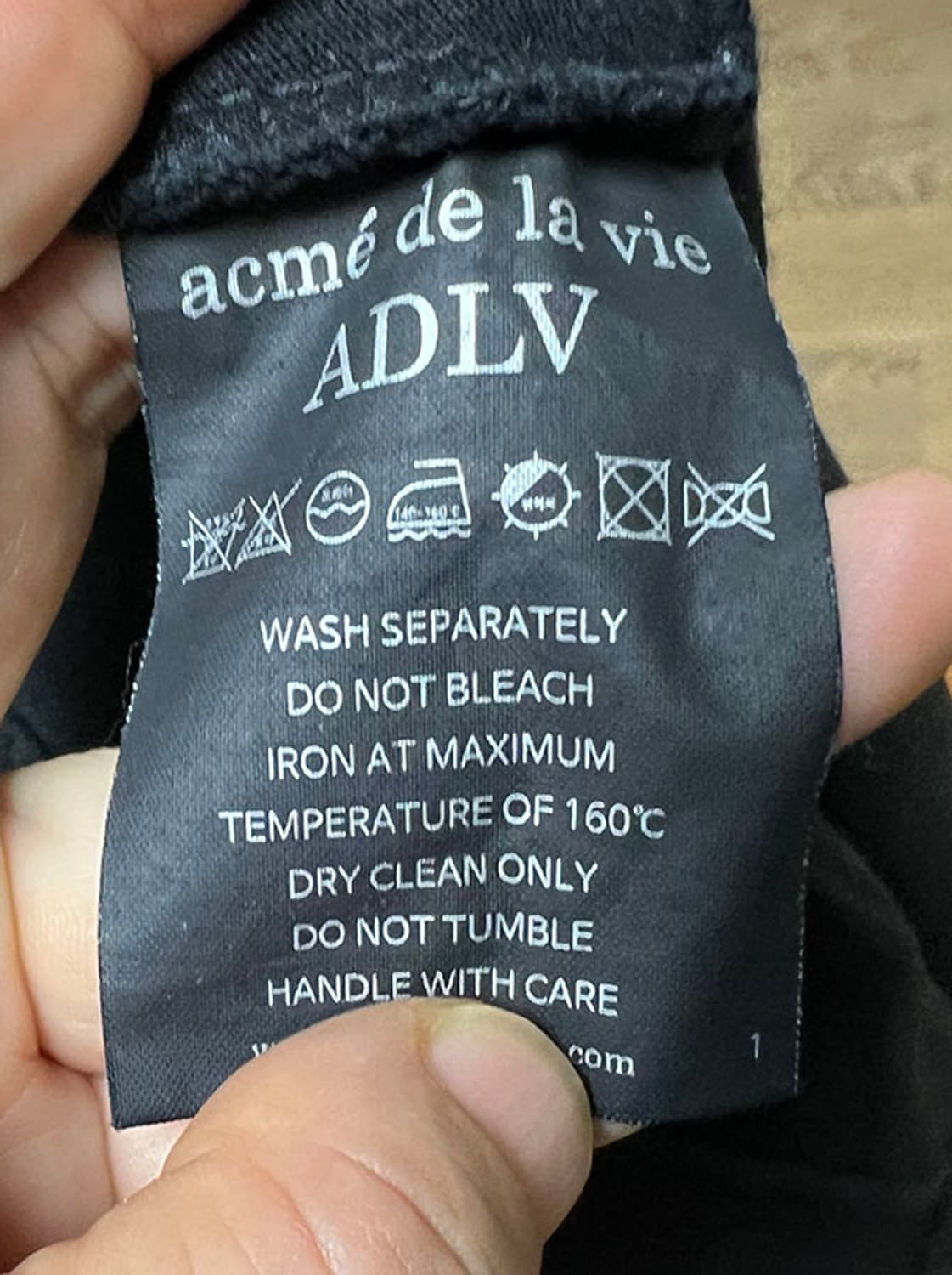 ADLV 아크메드라비 베이비페이스 도넛 남자 반팔티 오버핏 L 100 상품이미지5