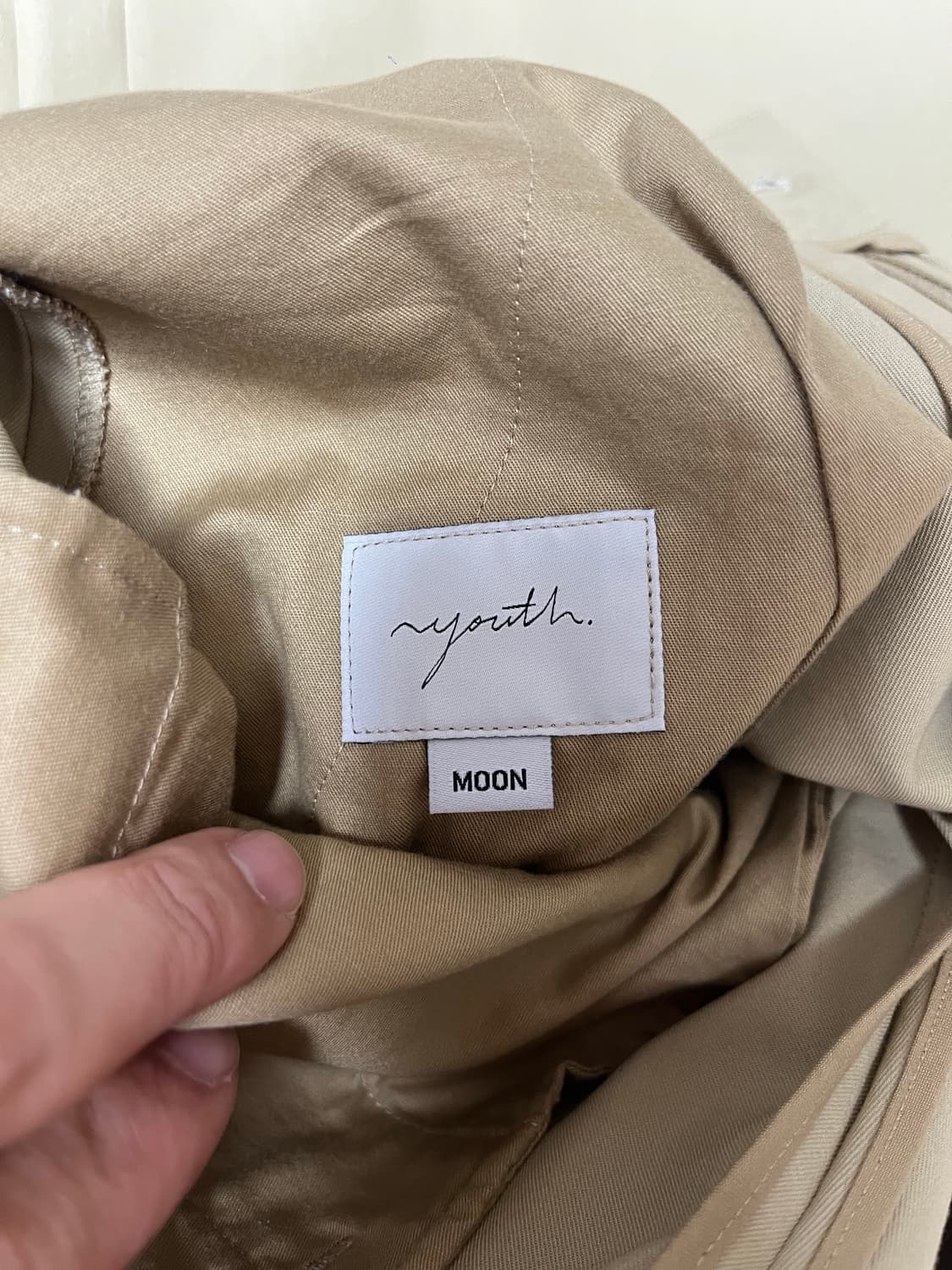 [Youth]Wide Chino Pants - Beige (M size) 상품이미지7