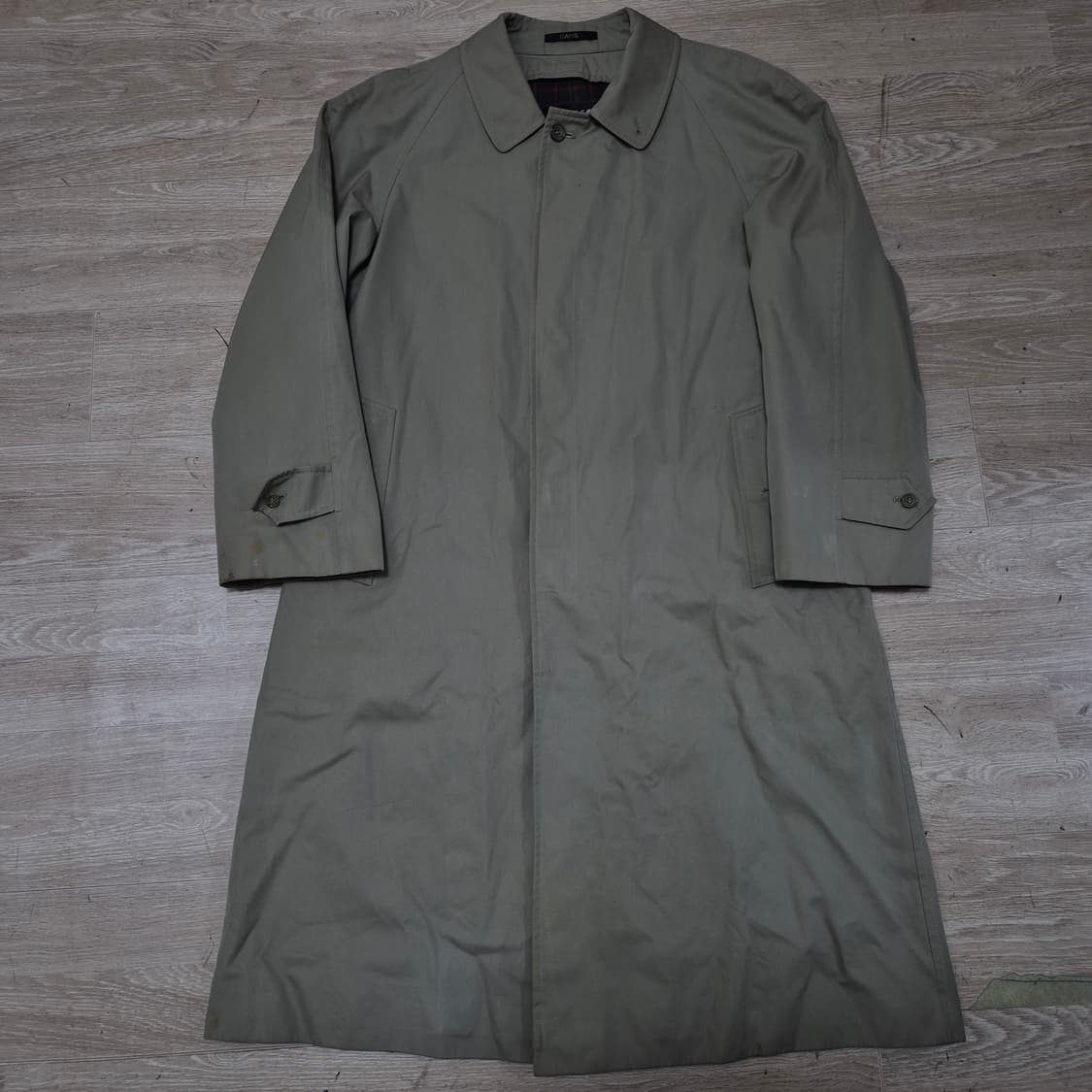 닥스 체크안감 트렌치코트 94-79-170 상품이미지1