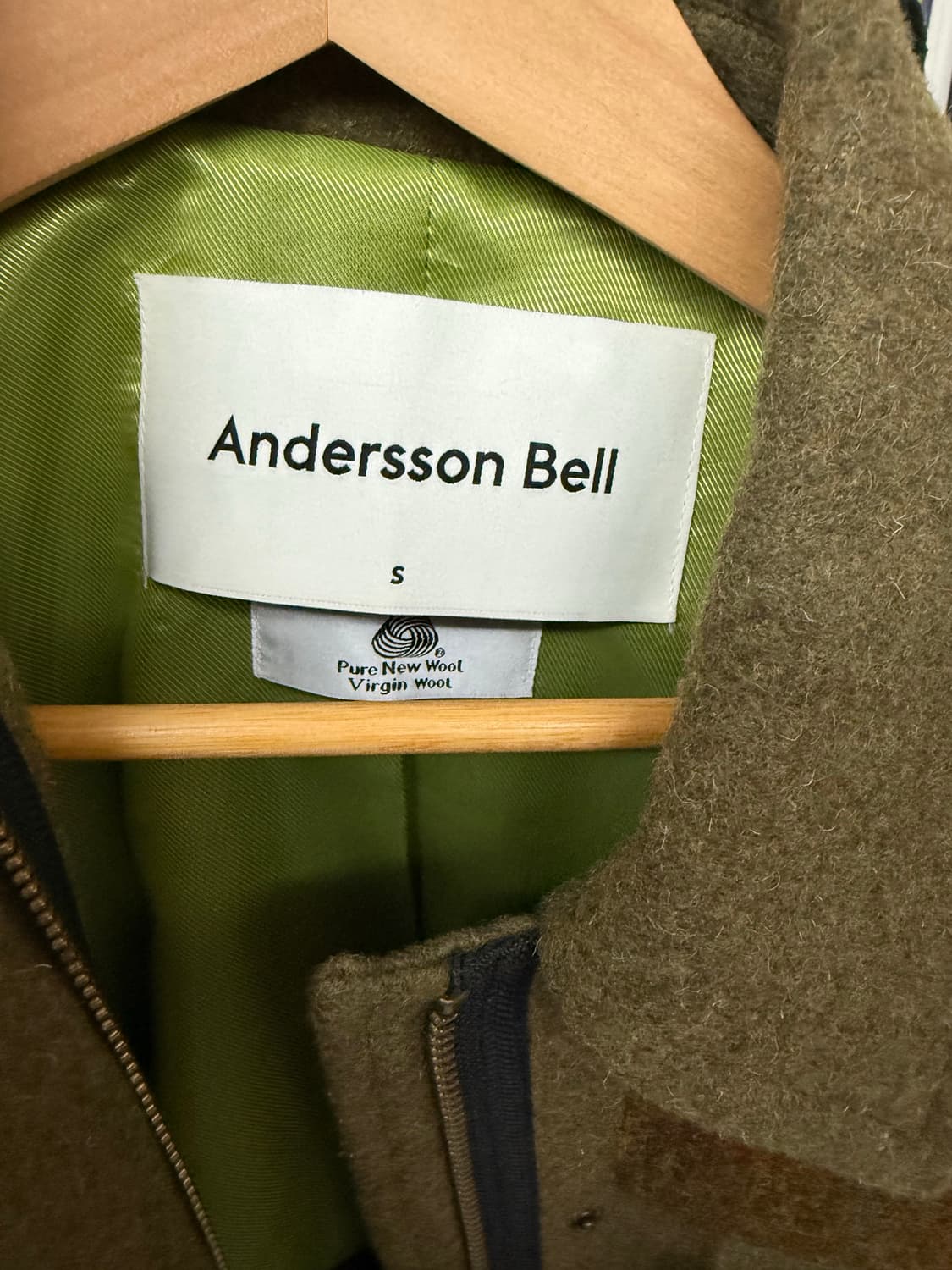 앤더슨벨 m-51 밀리터리 코트 S 상품이미지3