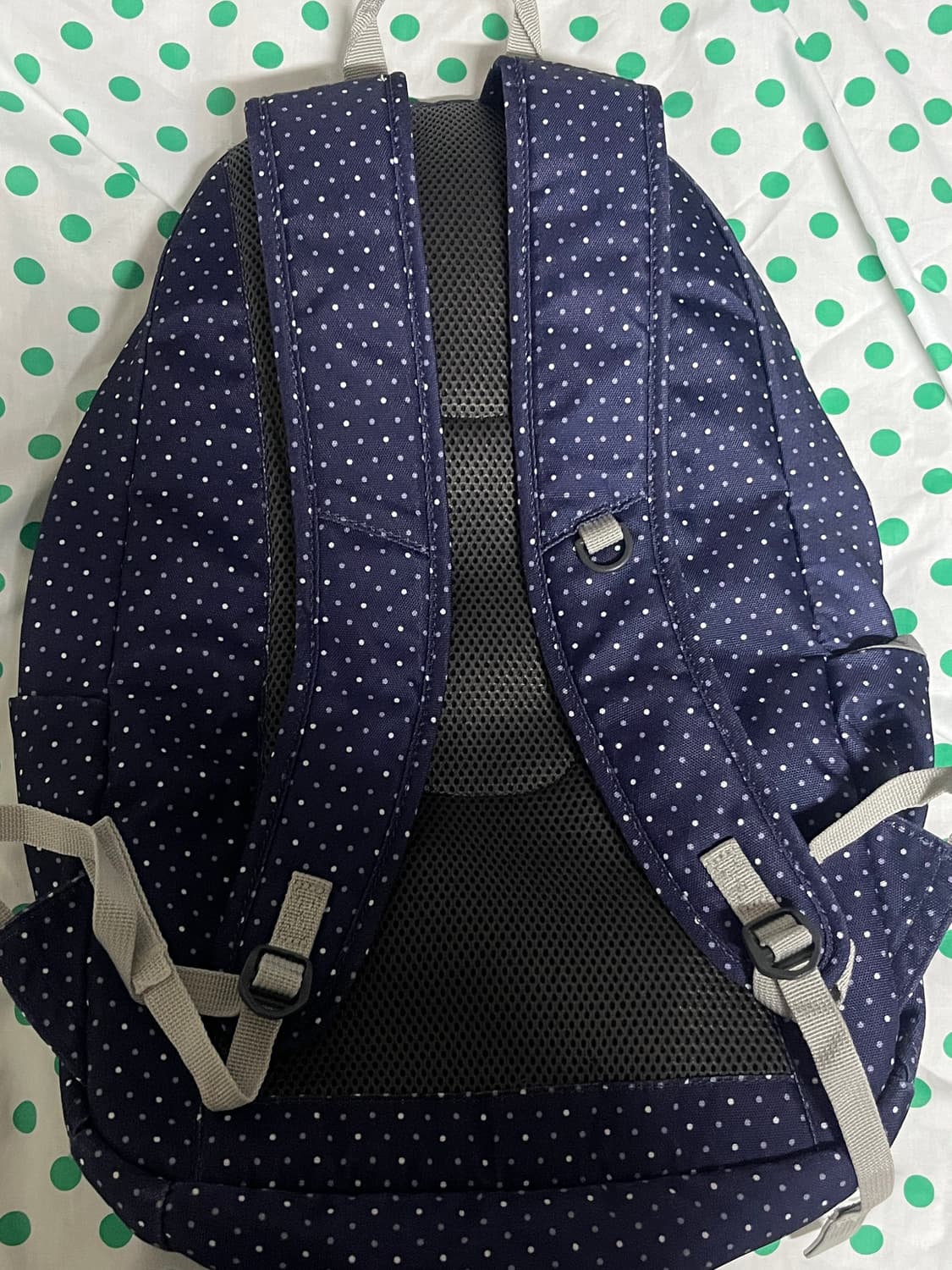 미즈노 네이비 도트 백팩 25L🌀 상품이미지6