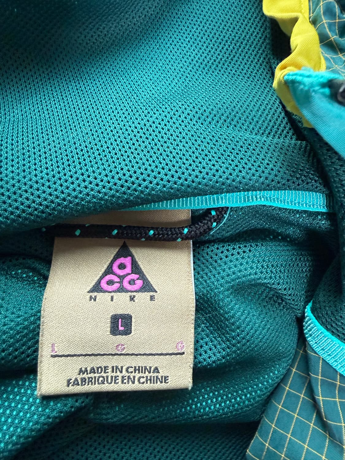 나이키 ACG 우븐 후드 자켓 하이퍼 제이드 상품이미지5