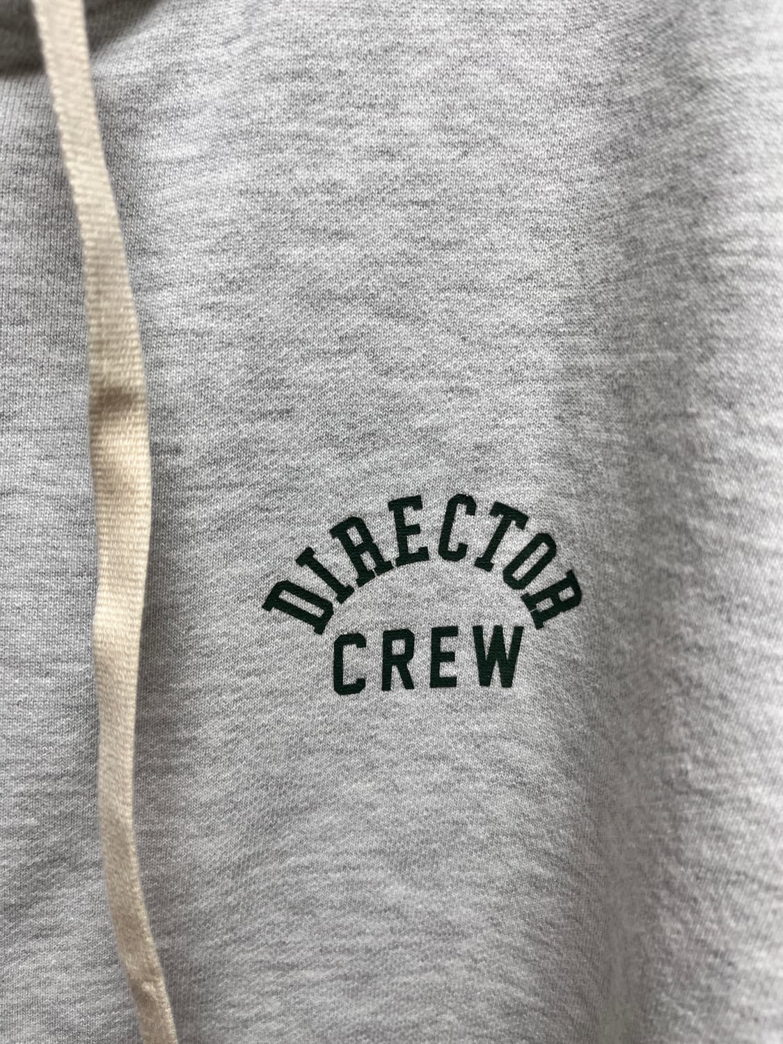 암피스트 DTR DC ZIP UP HODDIE 멜란지그레이 M사이즈 상품이미지2