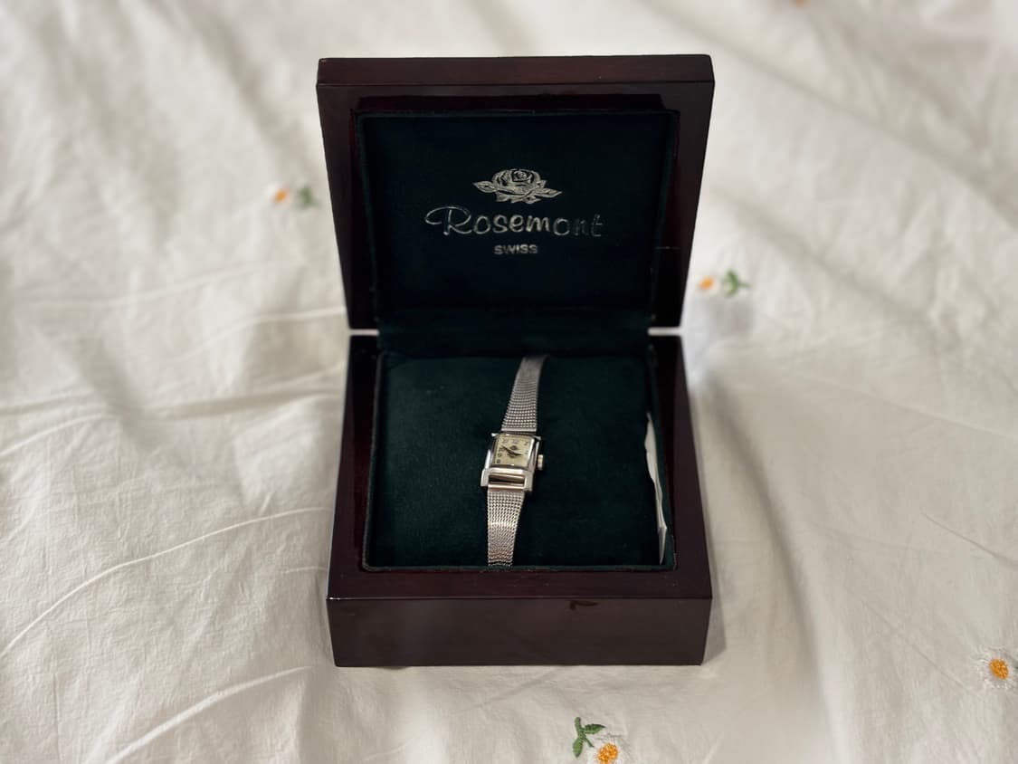 로즈몽 실버 시계 상품이미지2