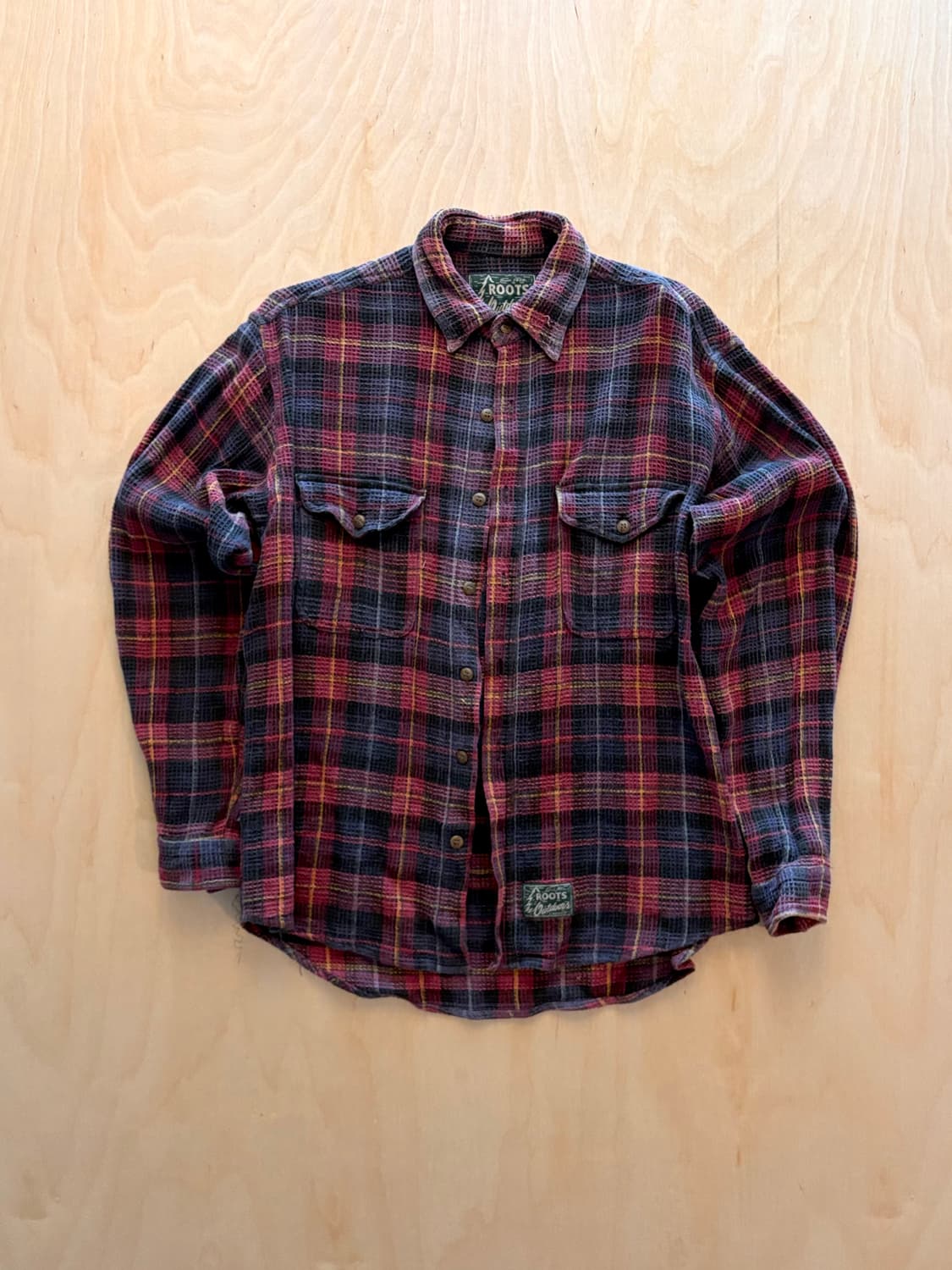 일본 빈티지 체크 셔츠 (M size) 상품이미지1