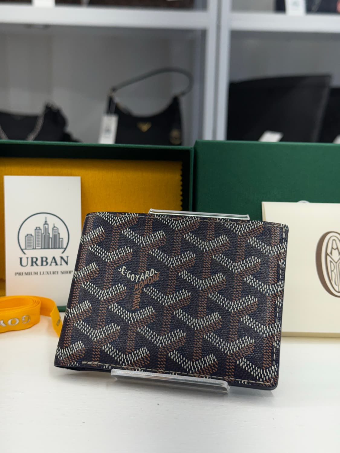 [OS] 고야드 빅투와르 스페셜 네이비 반지갑 상품이미지1