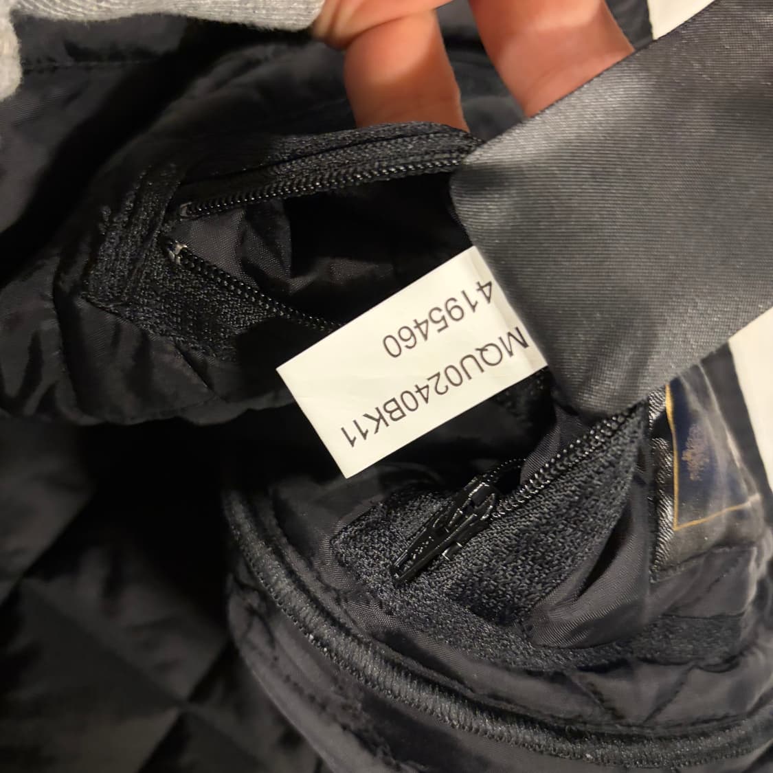 [M] 바버 헤리티지 리데스데일 블랙 퀼팅 자켓 코듀로이 카라 D87 상품이미지9