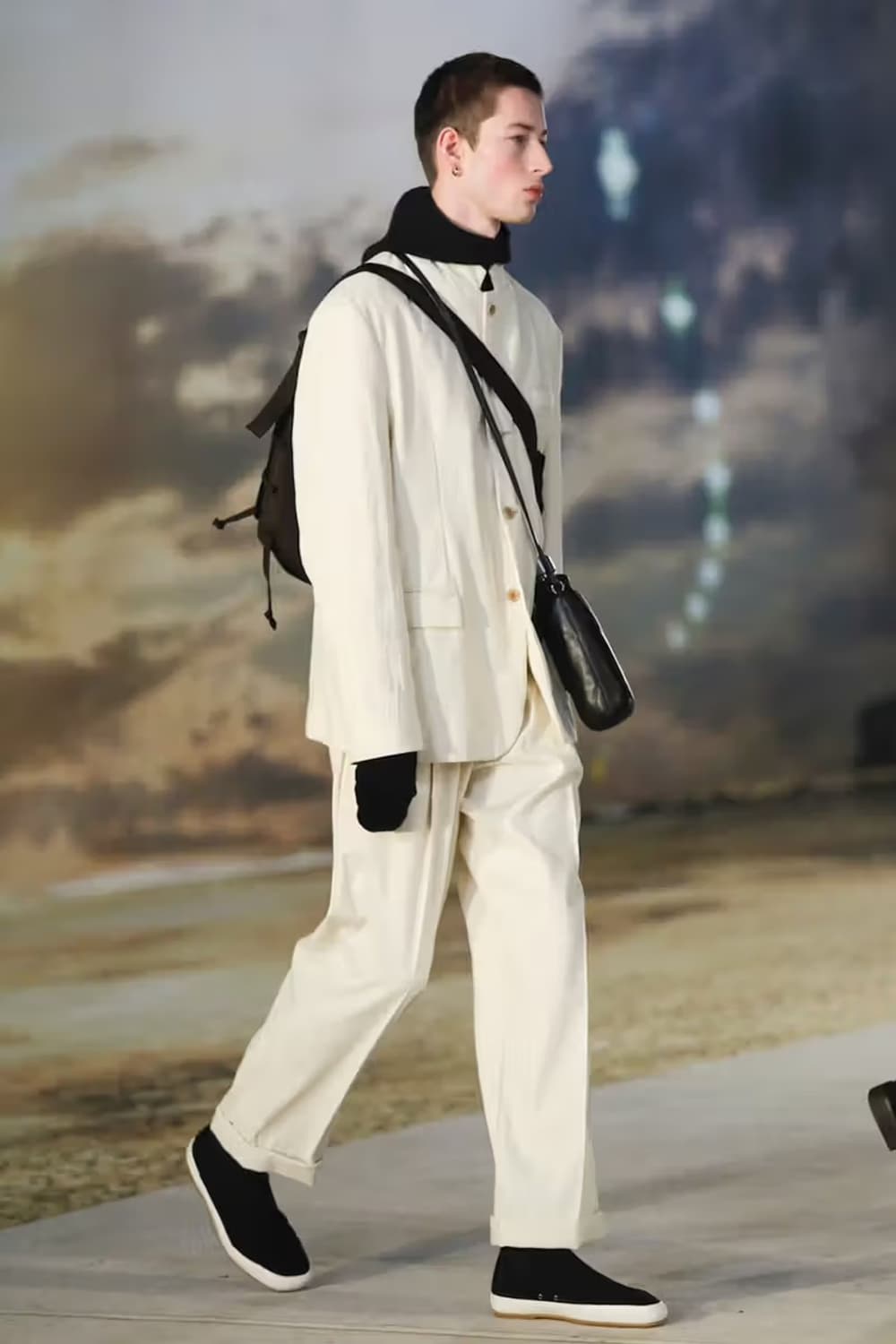 (40) 르메르 22fw  슬립온 캔버스 스니커즈 상품이미지1
