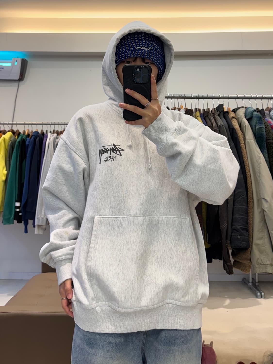 스투시 파리 후드티 상품이미지6