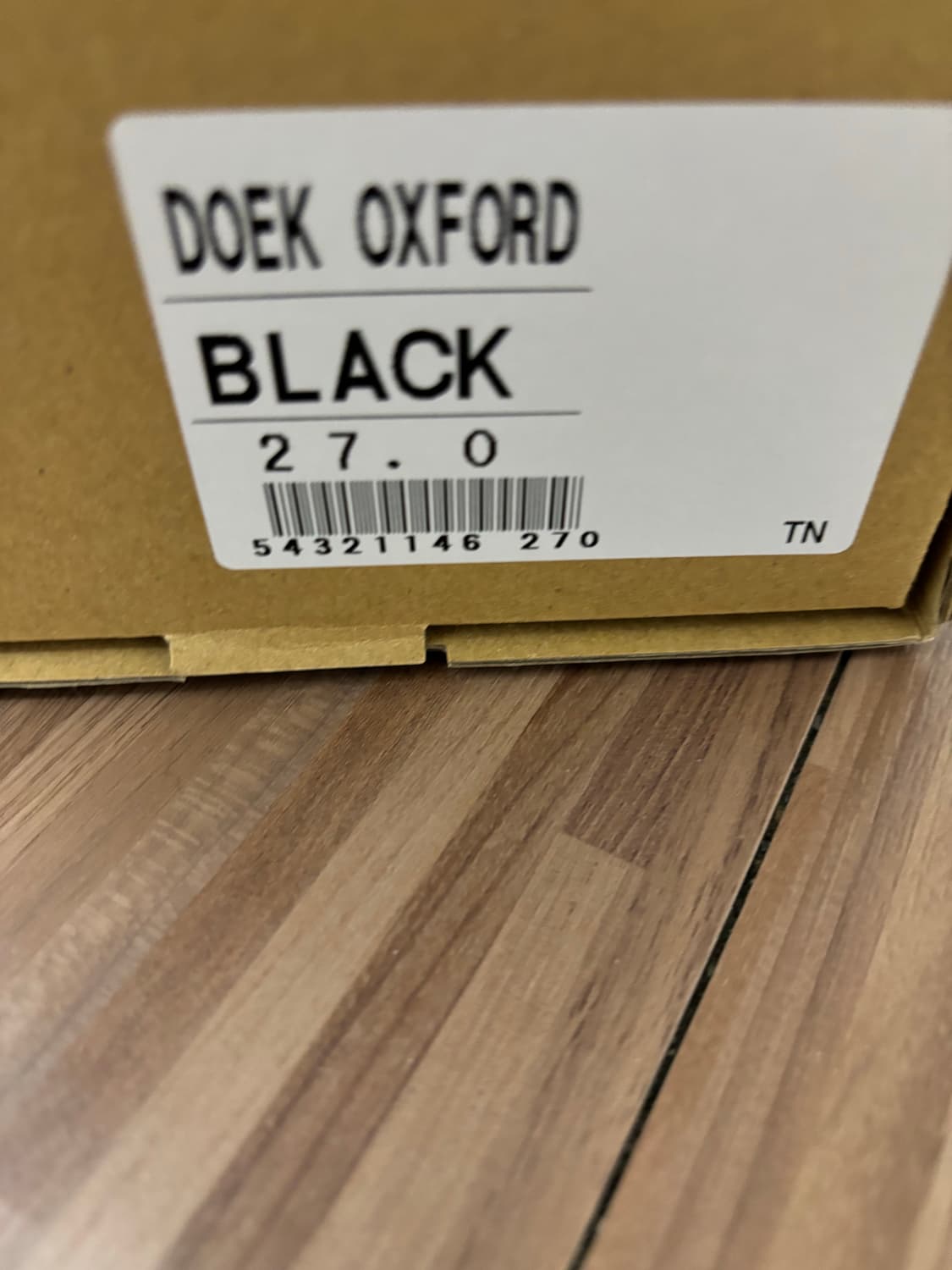 [270] Doek 둑 슈즈 블랙  상품이미지4