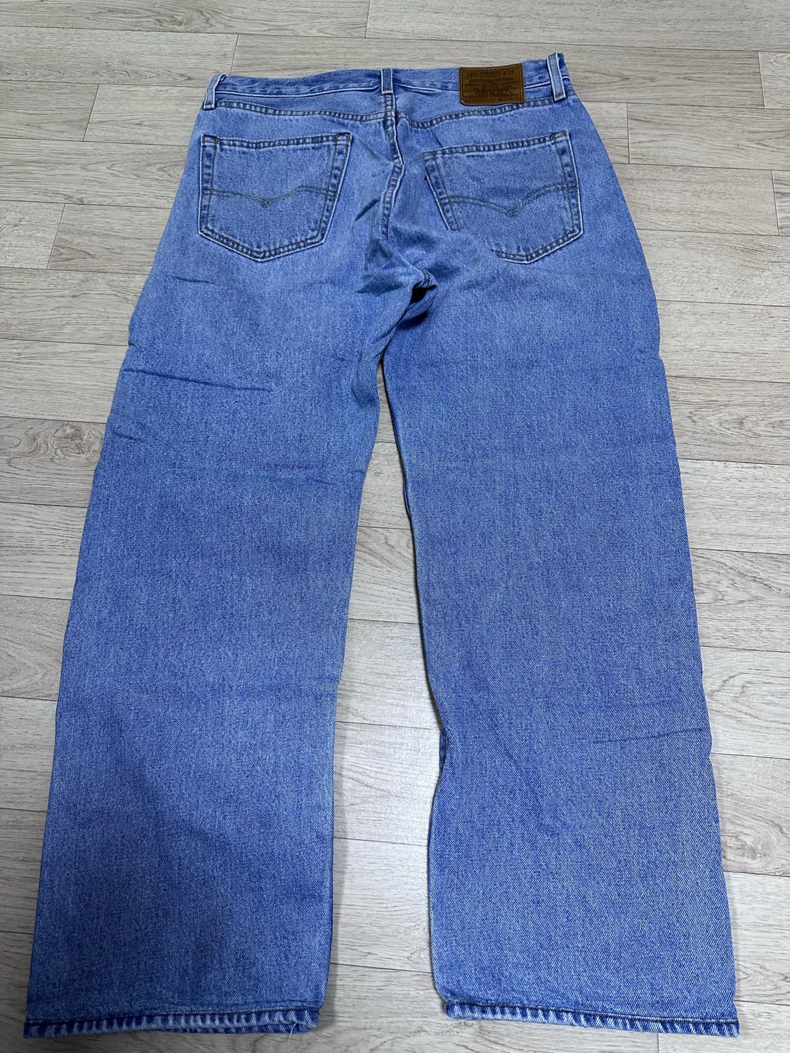 (32) 리바이스 50s 스트레이트 데님 청바지 라이트 인디고 상품이미지2